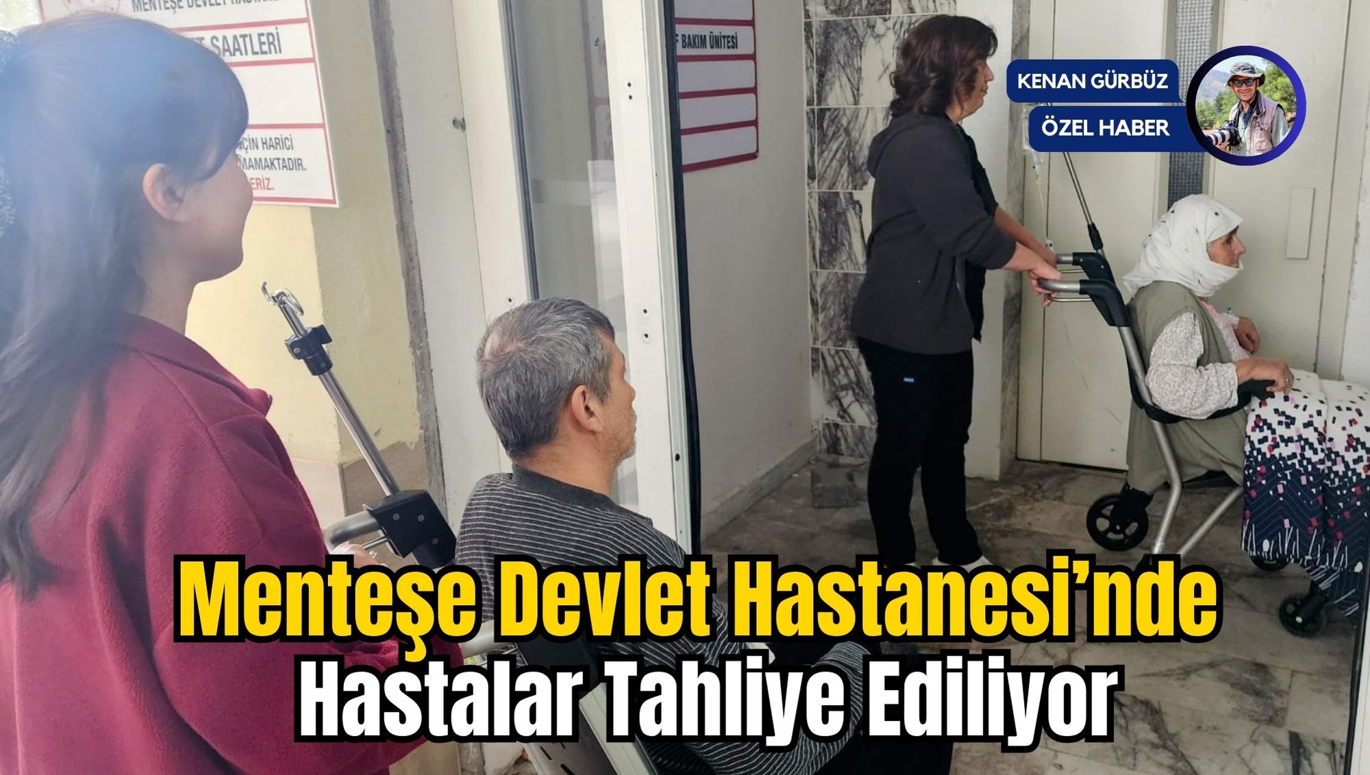 Menteşe Devlet Hastanesi’nde Hastalar Tahliye Ediliyor