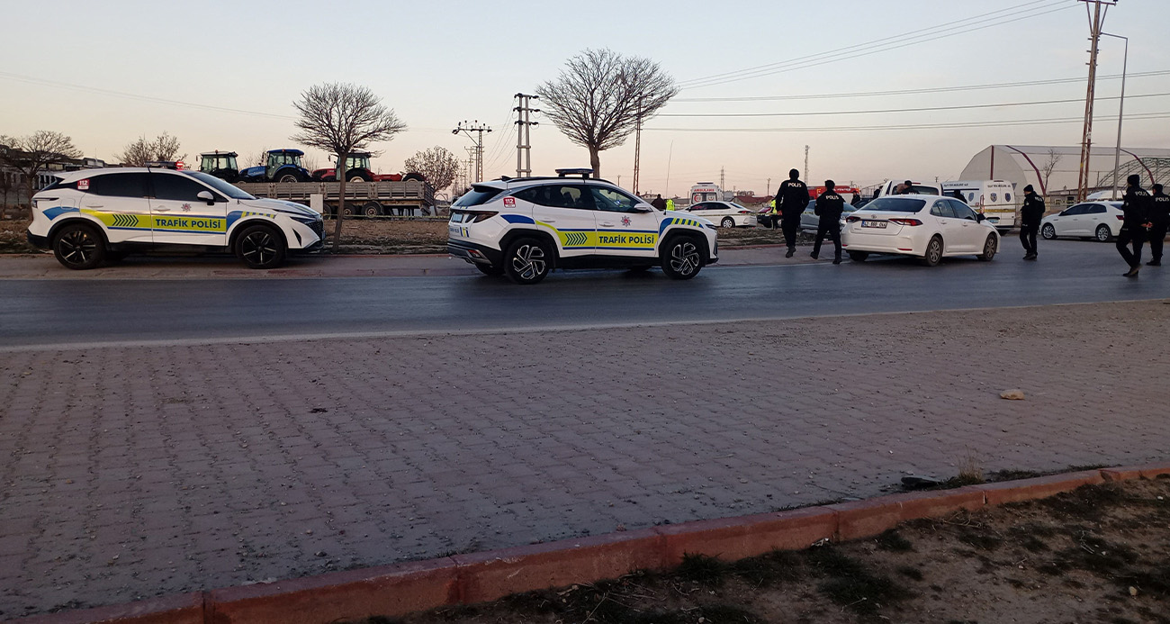 Polis Aracıyla Tırın Çarpışması Sonucu 1 Polis Şehit Oldu