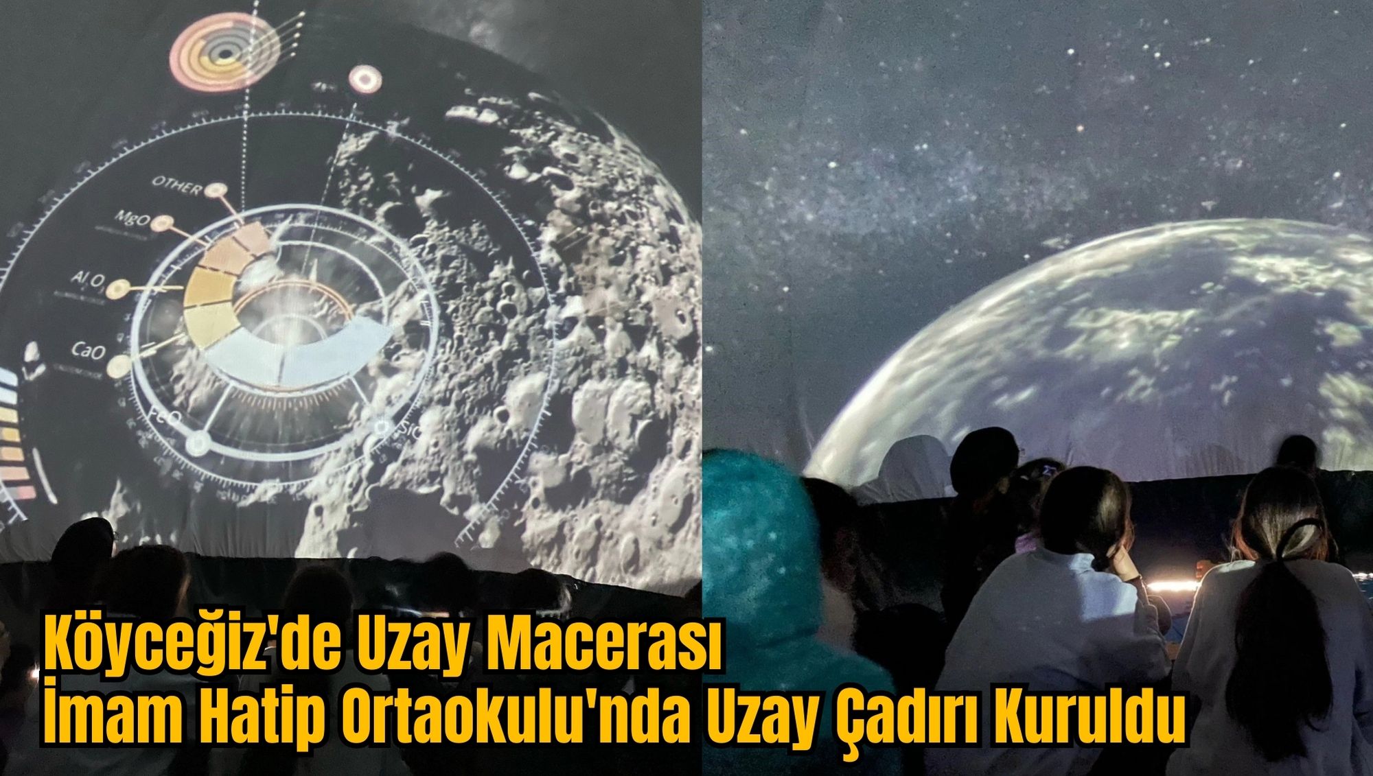 Köyceğiz İmam Hatip Ortaokulu'nda Uzay Macerası