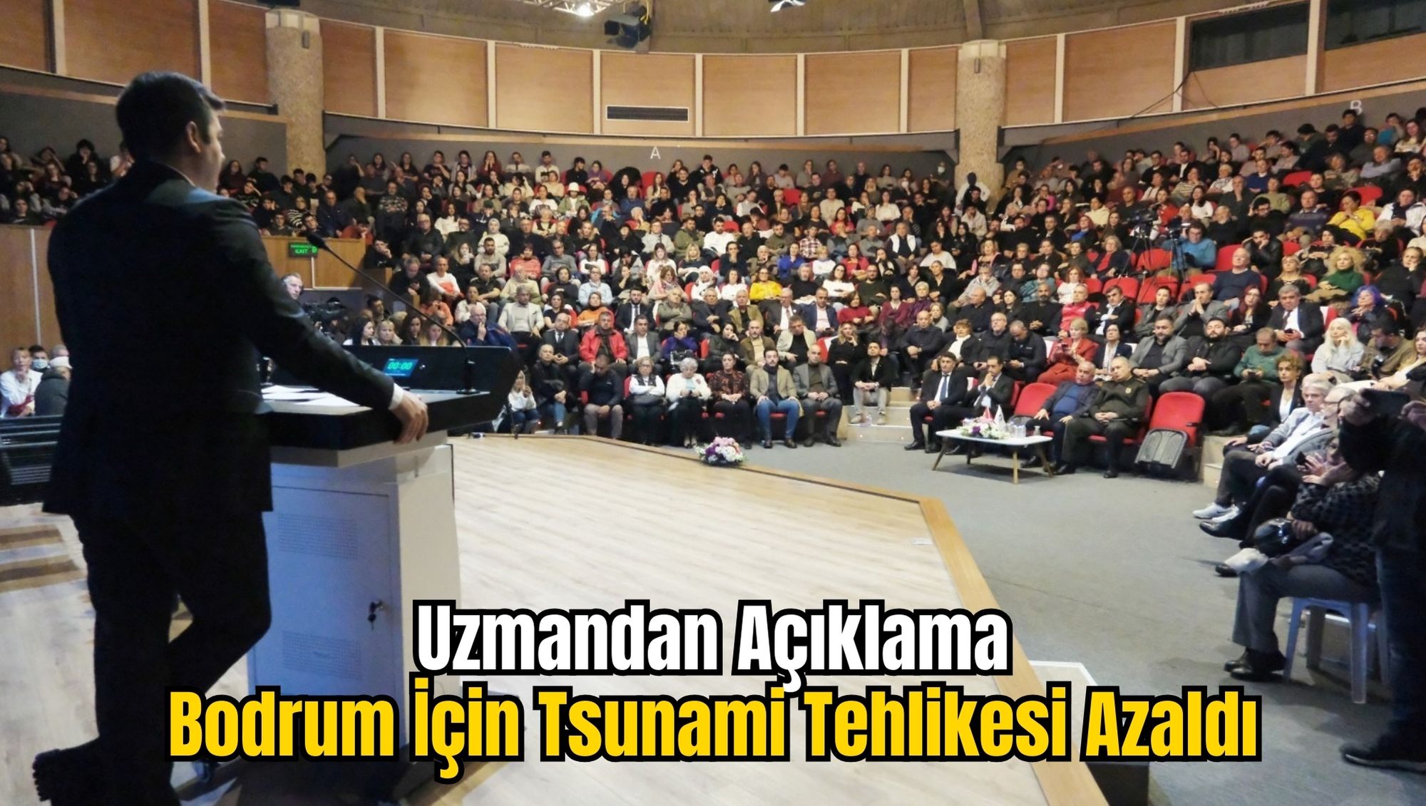 Uzmandan Açıklama: Bodrum İçin Tsunami Tehlikesi Azaldı