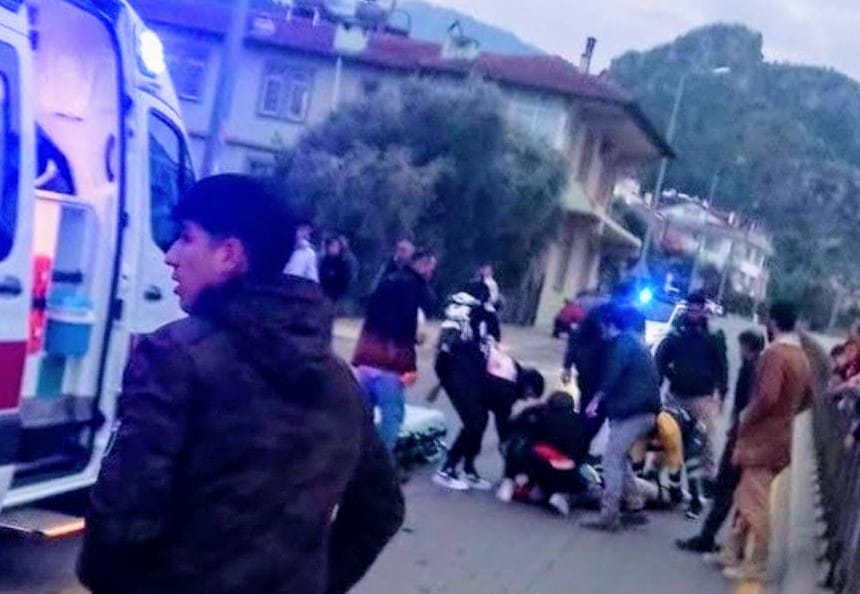 Fethiye'de Motosiklet Kazası: Sürücü Ağır Yaralandı