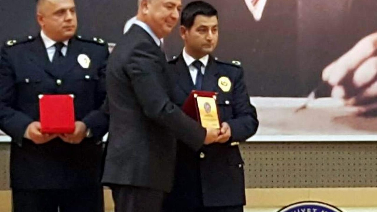 Datça Emniyet Müdürü Bilen plaketle onurlandırıldı