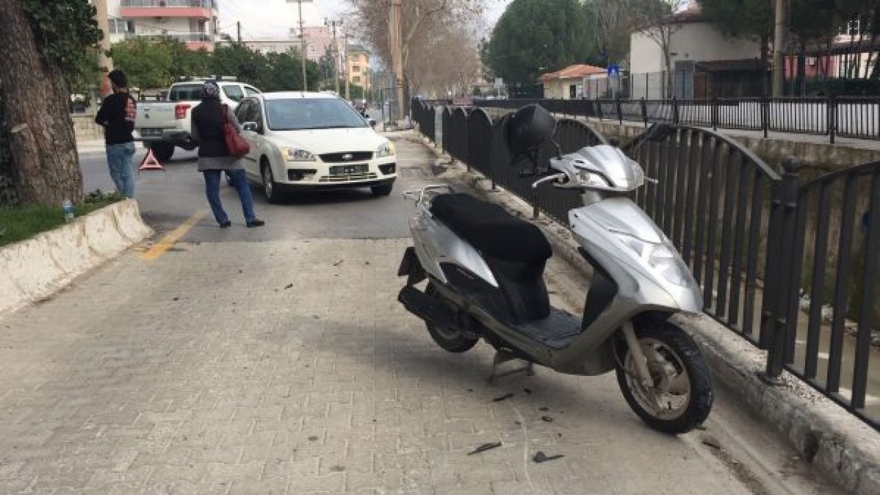 Milas'ta trafik kazası: 1 yaralı