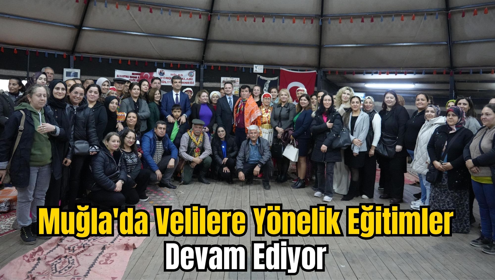 Muğla'da Velilere Yönelik Eğitimler Devam Ediyor