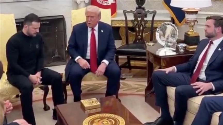 Tarihe Geçecek Anlar: Trump Ukrayna Devlet Başkanını Kameralar Önünde Azarladı