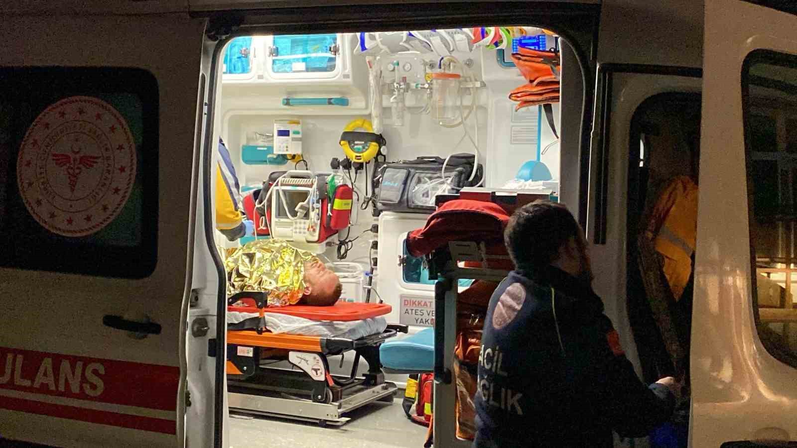 Mermer Atölyesinde Yangın