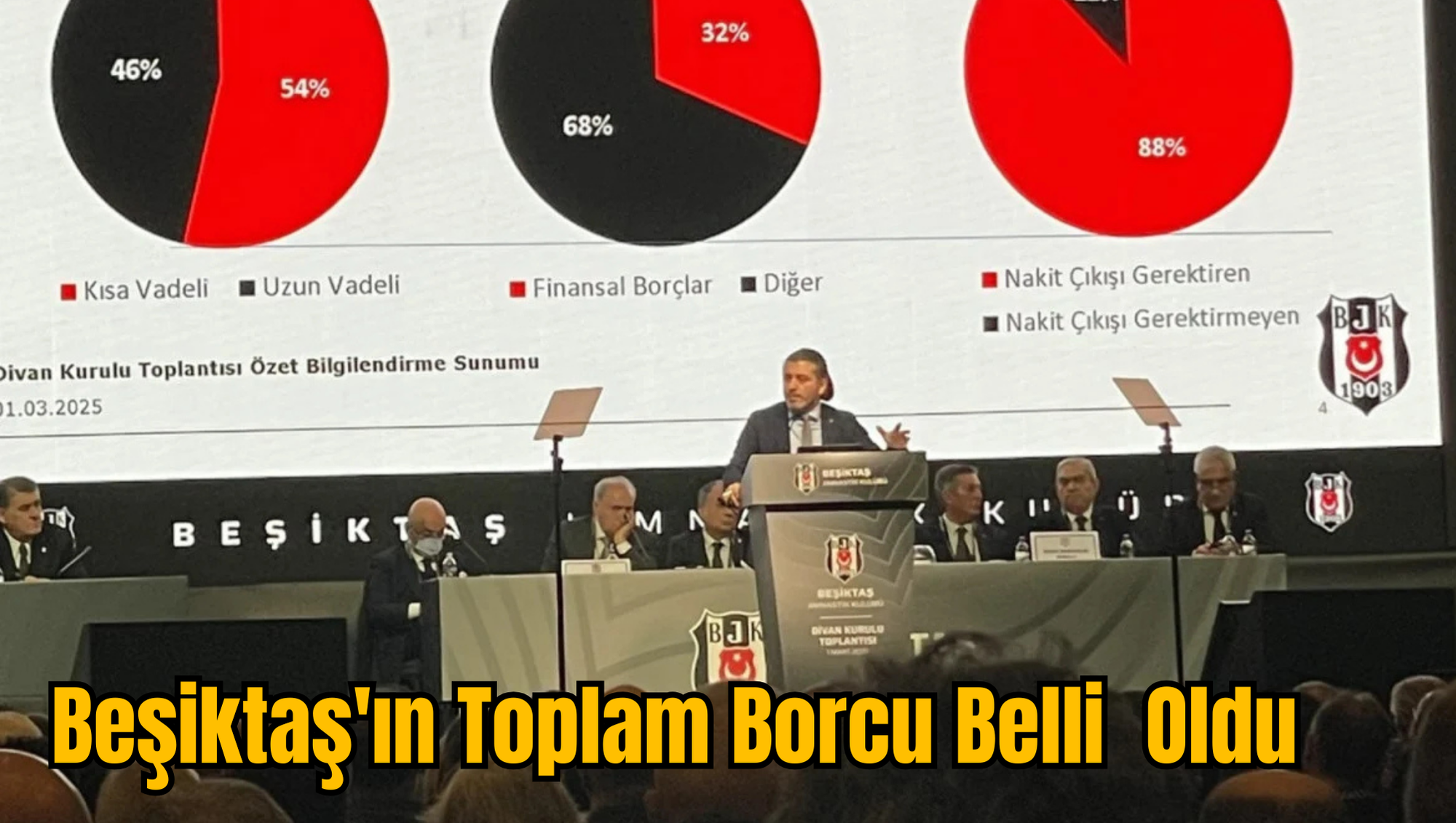 Beşiktaş'ın Toplam Borcu Belli  Oldu