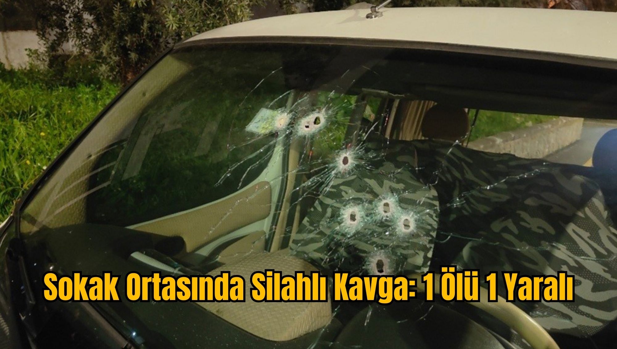 Sokak Ortasında Silahlı Kavga: 1 Ölü 1 Yaralı