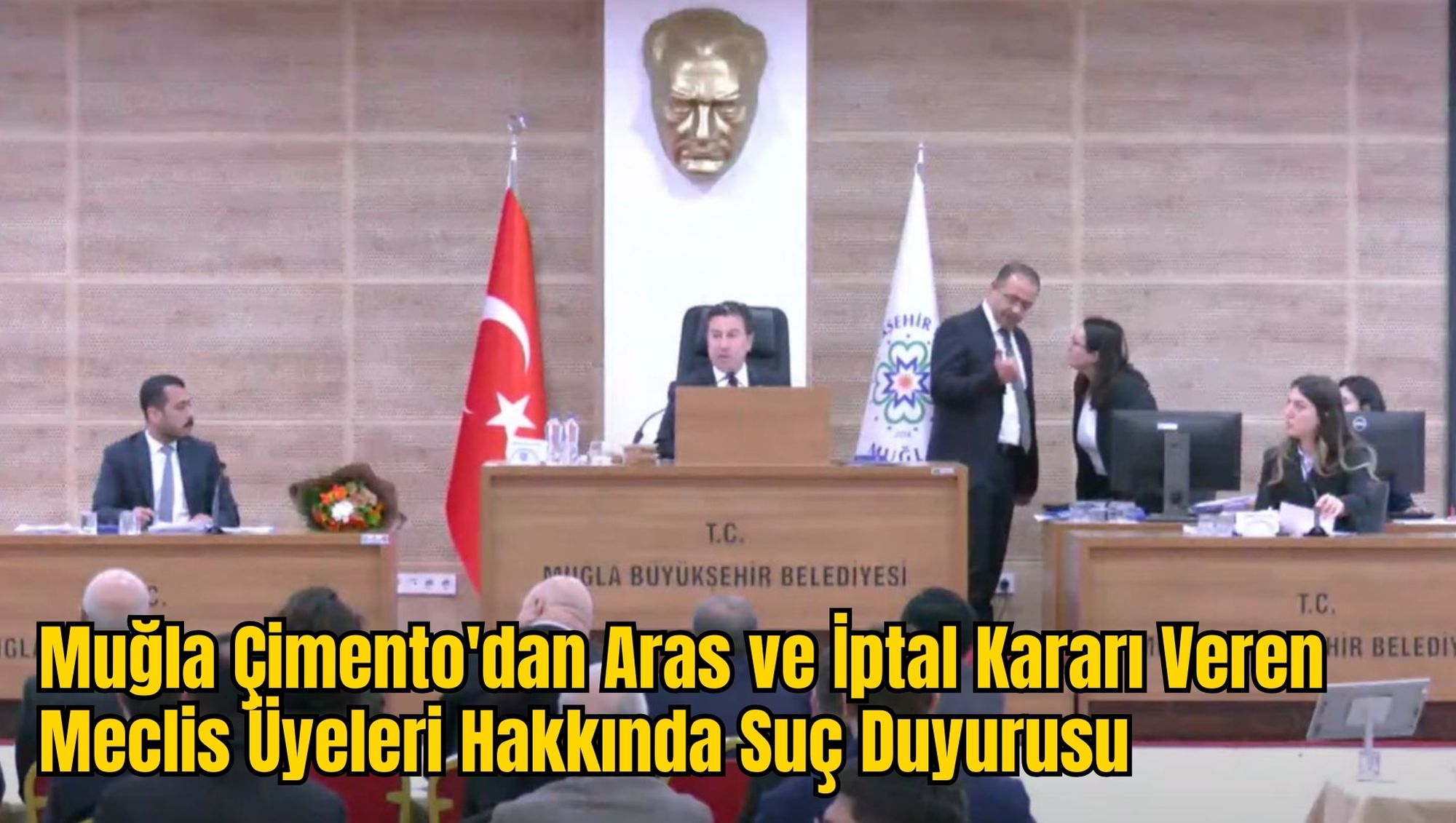 Muğla Çimento'dan Aras ve İptal Kararı Veren Meclis Üyeleri Hakkında Suç Duyurusu