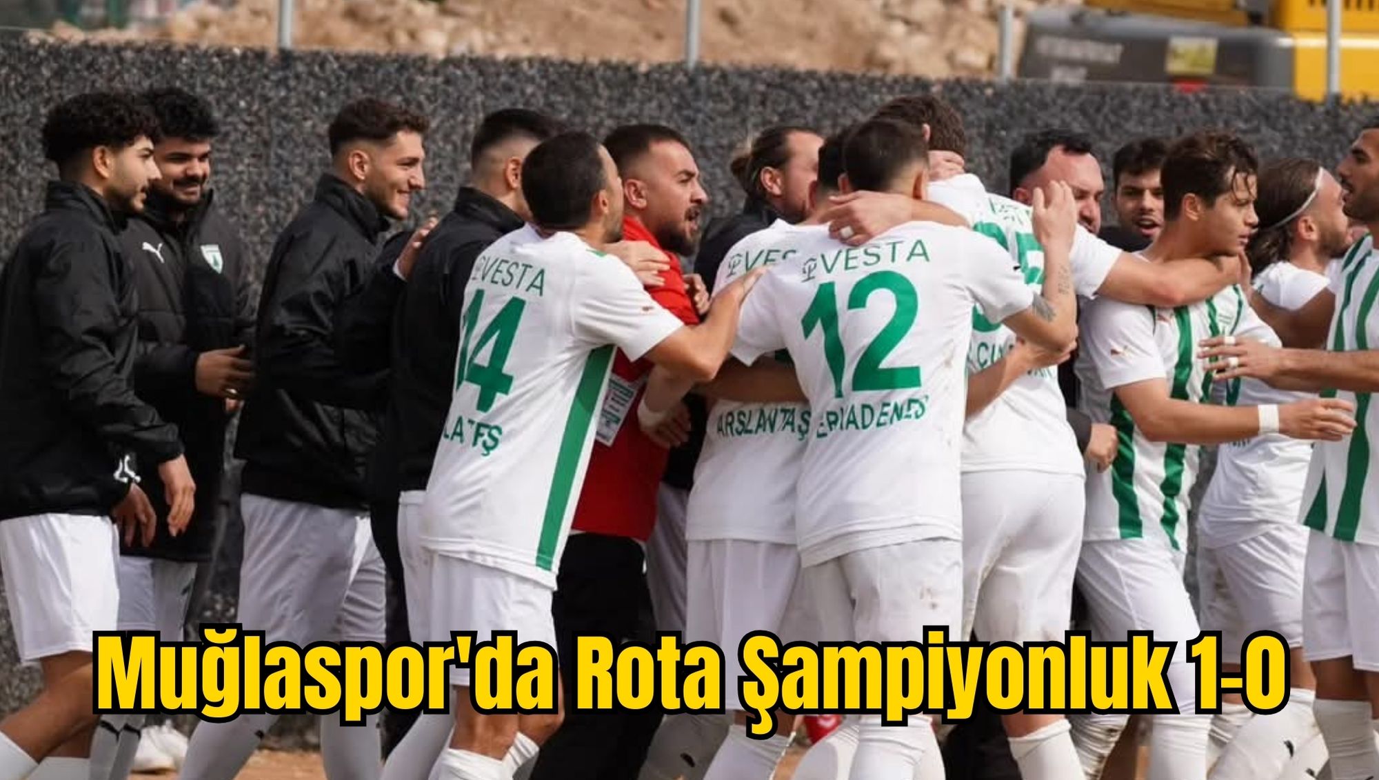 Muğlaspor'da Rota Şampiyonluk 1-0