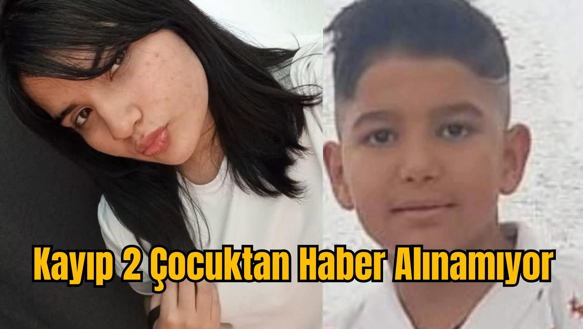 Kayıp 2 Çocuktan Haber Alınamıyor