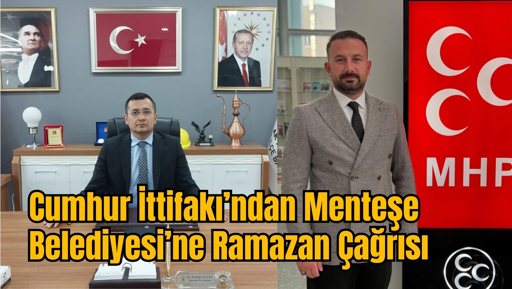Cumhur İttifakı’ndan Menteşe Belediyesi’ne Ramazan Çağrısı