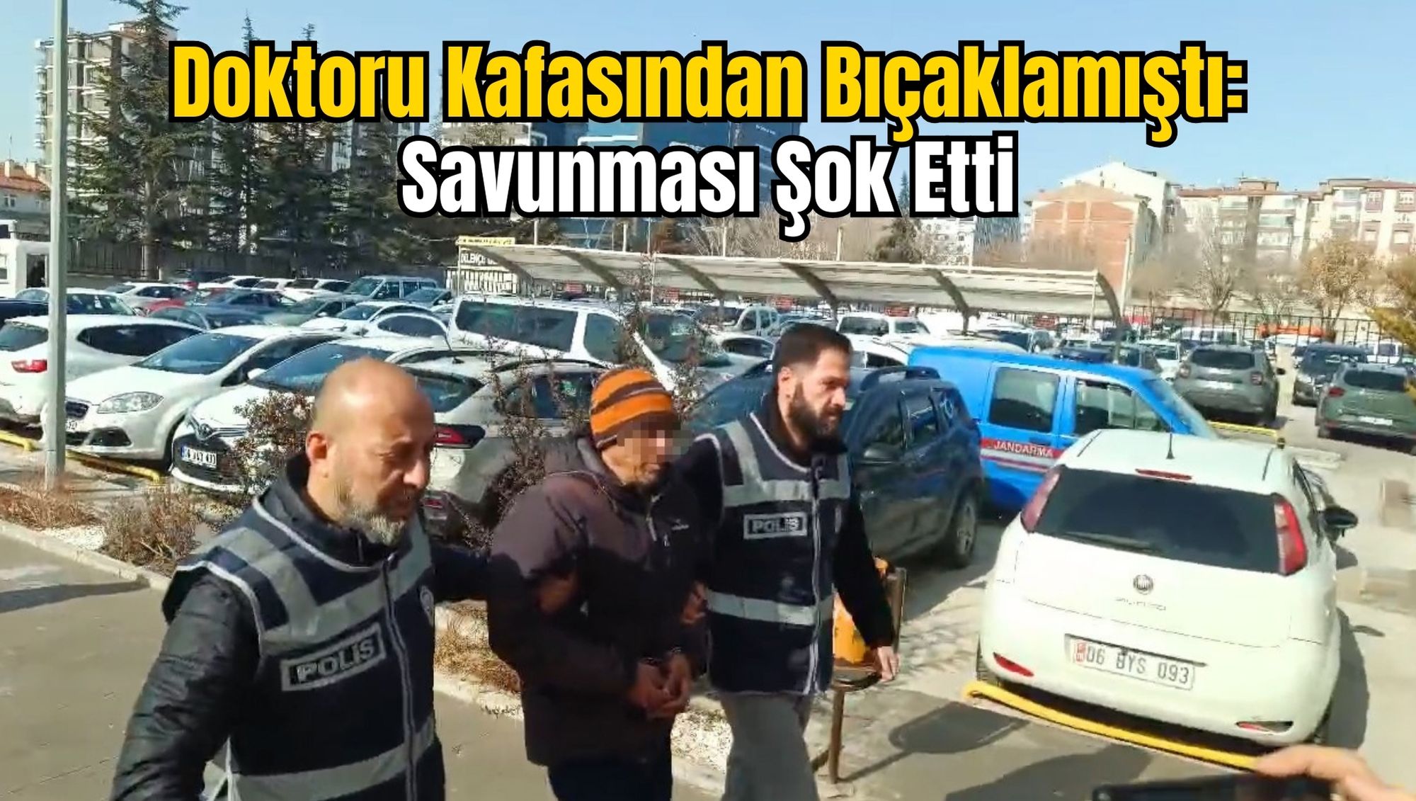 Doktoru Kafasından Bıçaklamıştı: Savunması Şok Etti