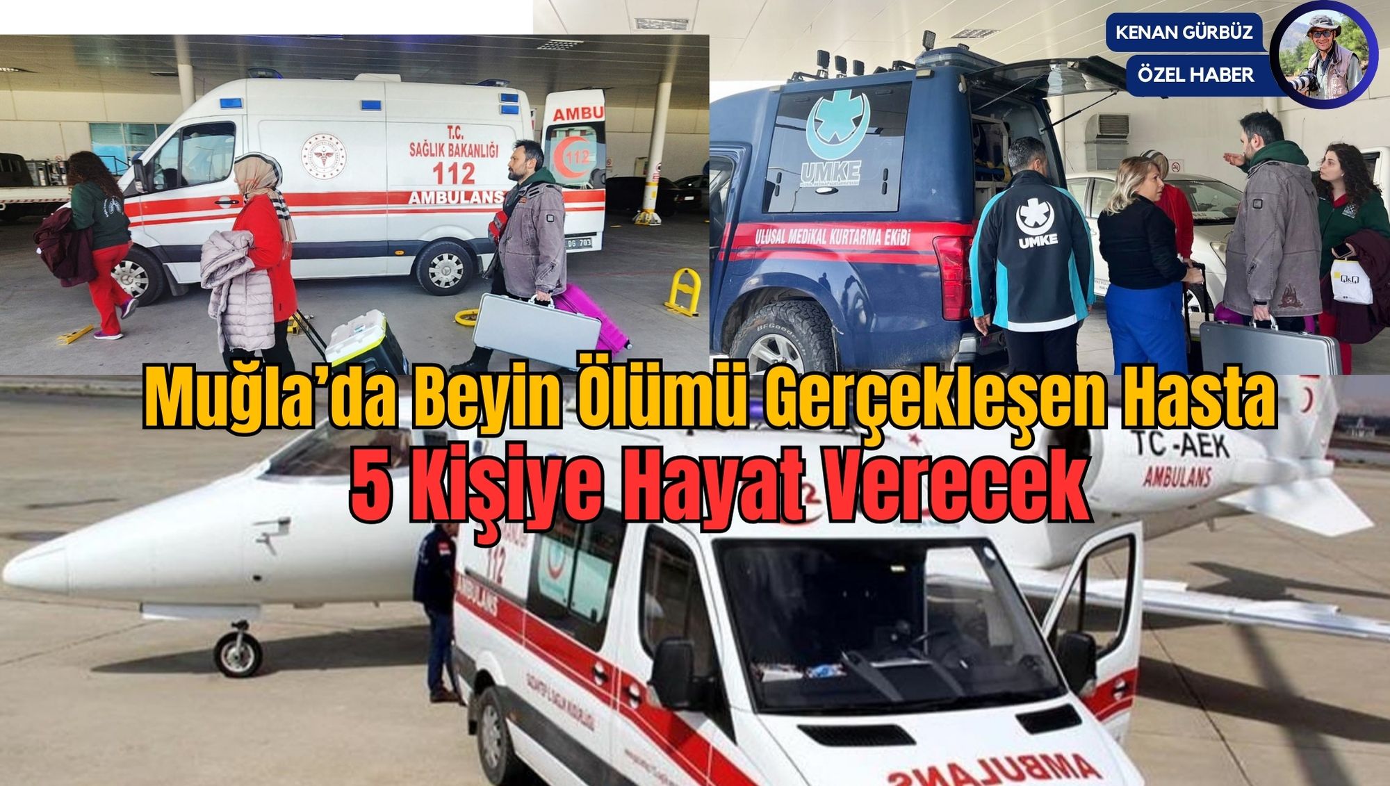Muğla’da Beyin Ölümü Gerçekleşen Hasta  5 Kişiye Hayat Verecek