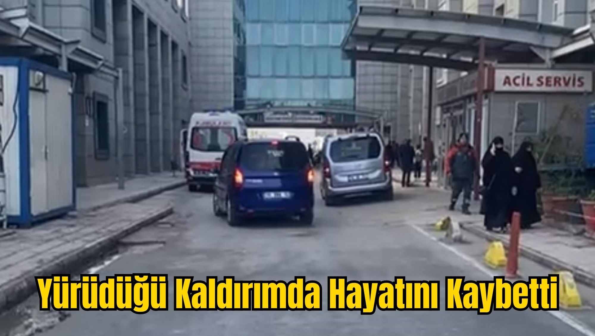 Yürüdüğü Kaldırımda Hayatını Kaybetti