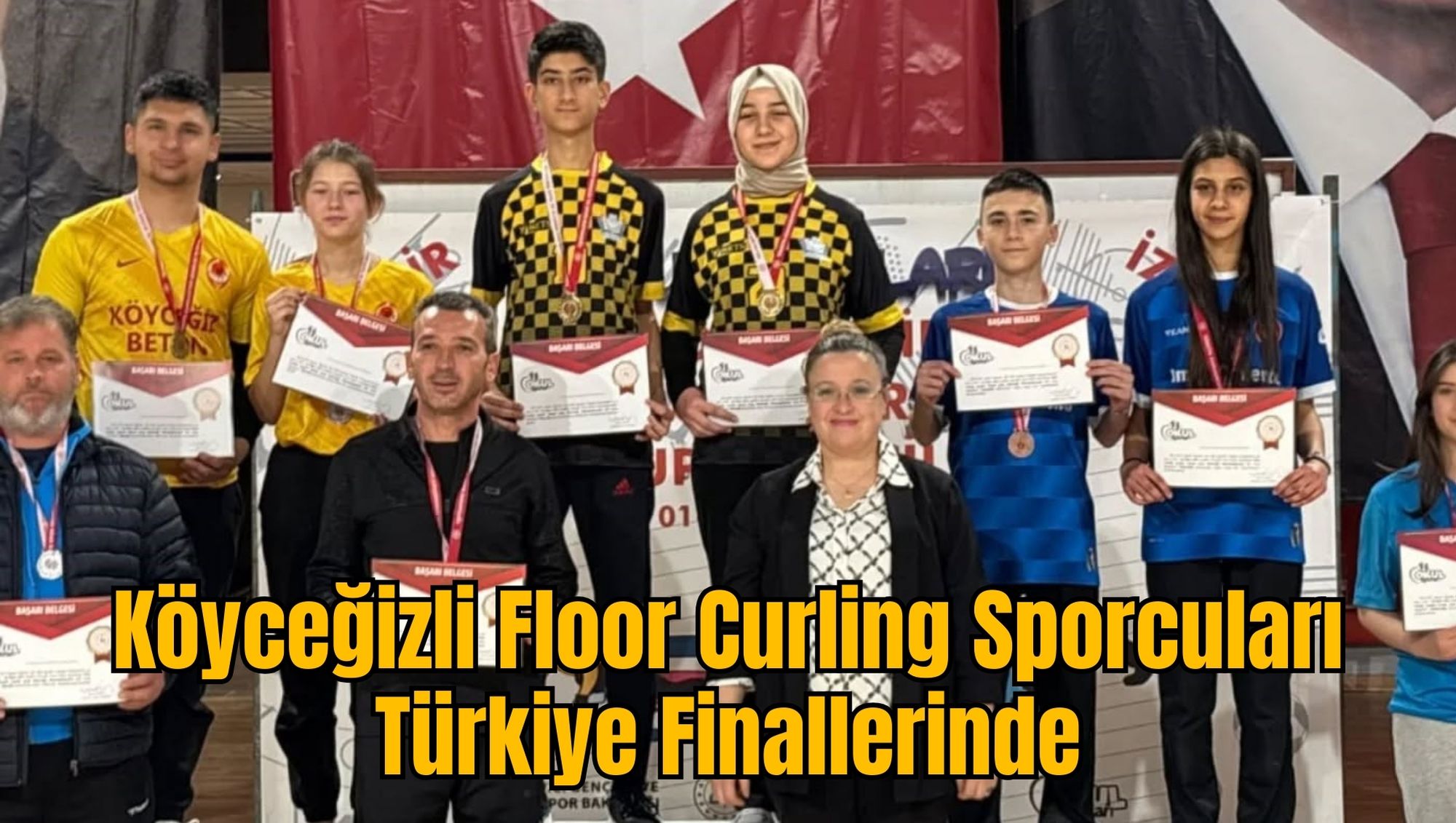 Köyceğizli Floor Curling Sporcuları Türkiye Finallerinde