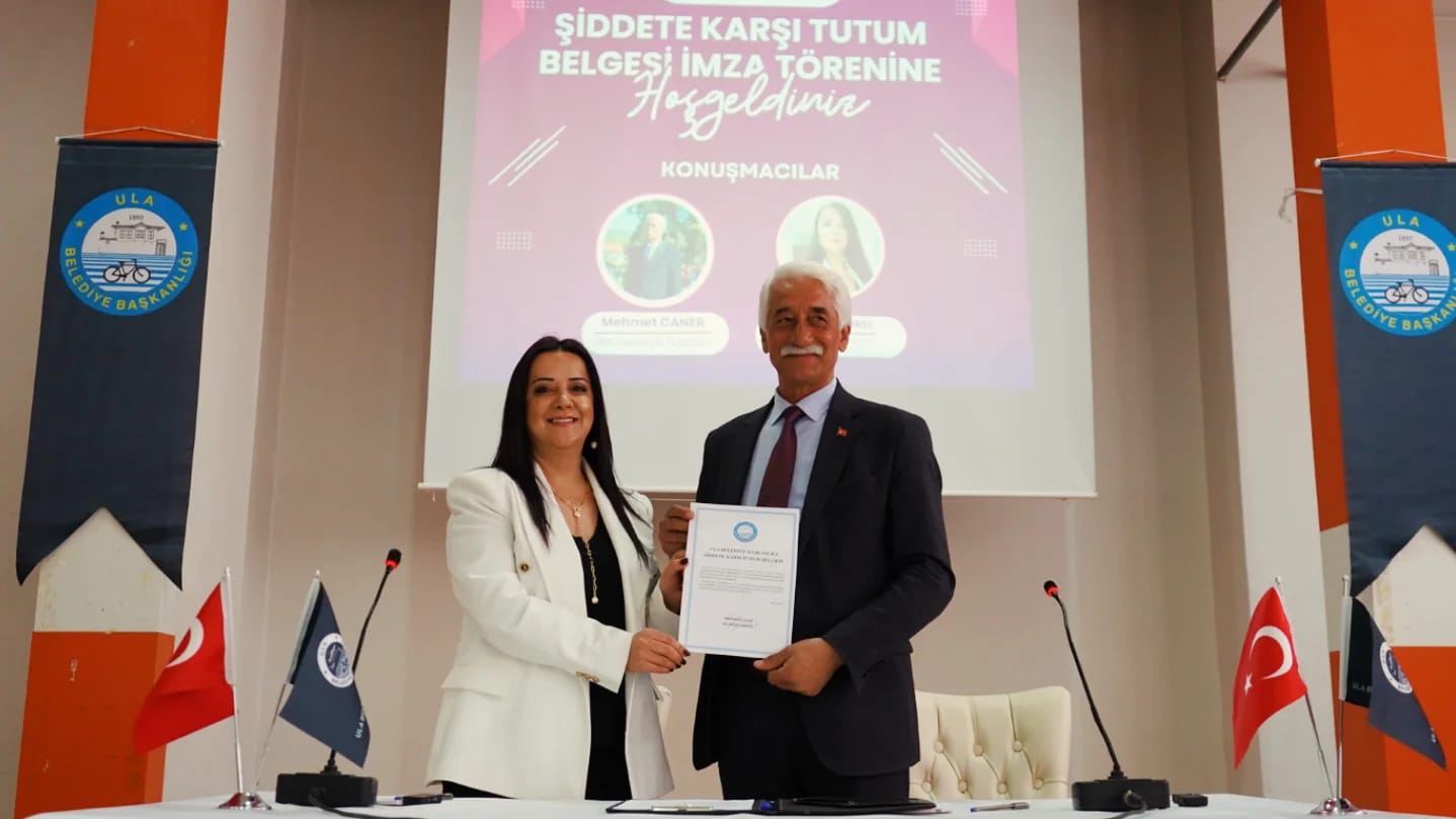 Ula Belediyesi’nden Örnek Adım: “Şiddete Karşı Tutum Belgesi” İmzalandı
