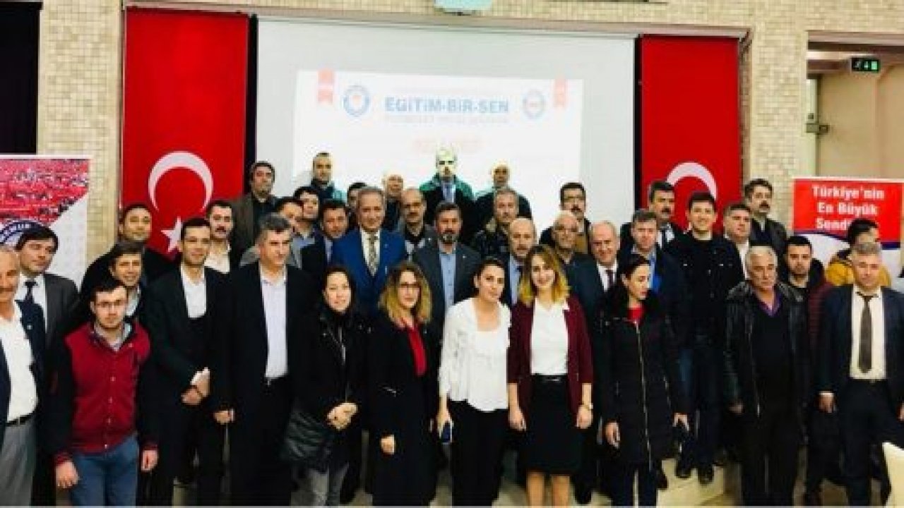 Eğitim Bir-Sen sendikanın hizmet sınıfları buluştu