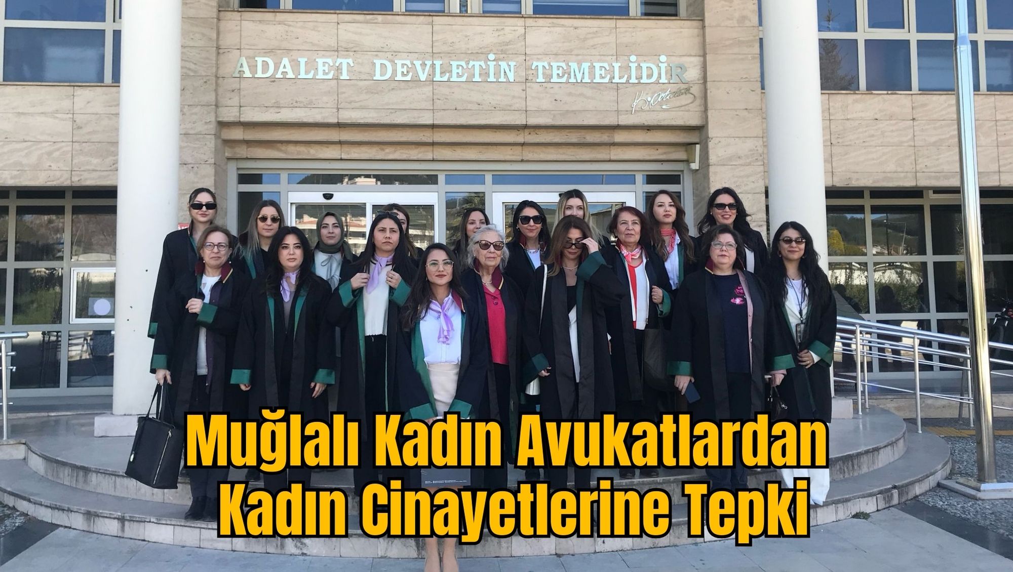 Muğlalı Kadın Avukatlardan Kadın Cinayetlerine Tepki