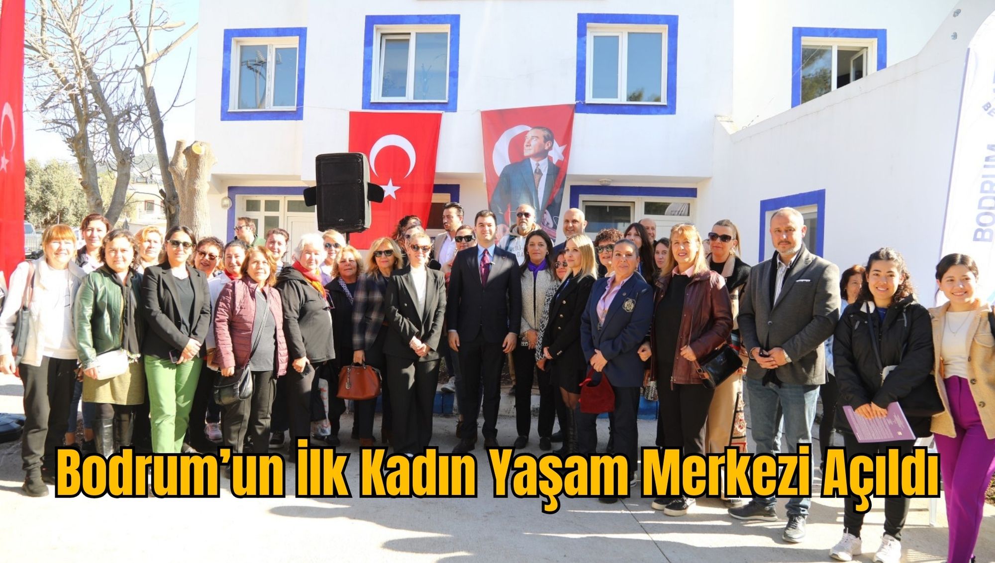 Bodrum’un İlk Kadın Yaşam Merkezi Açıldı