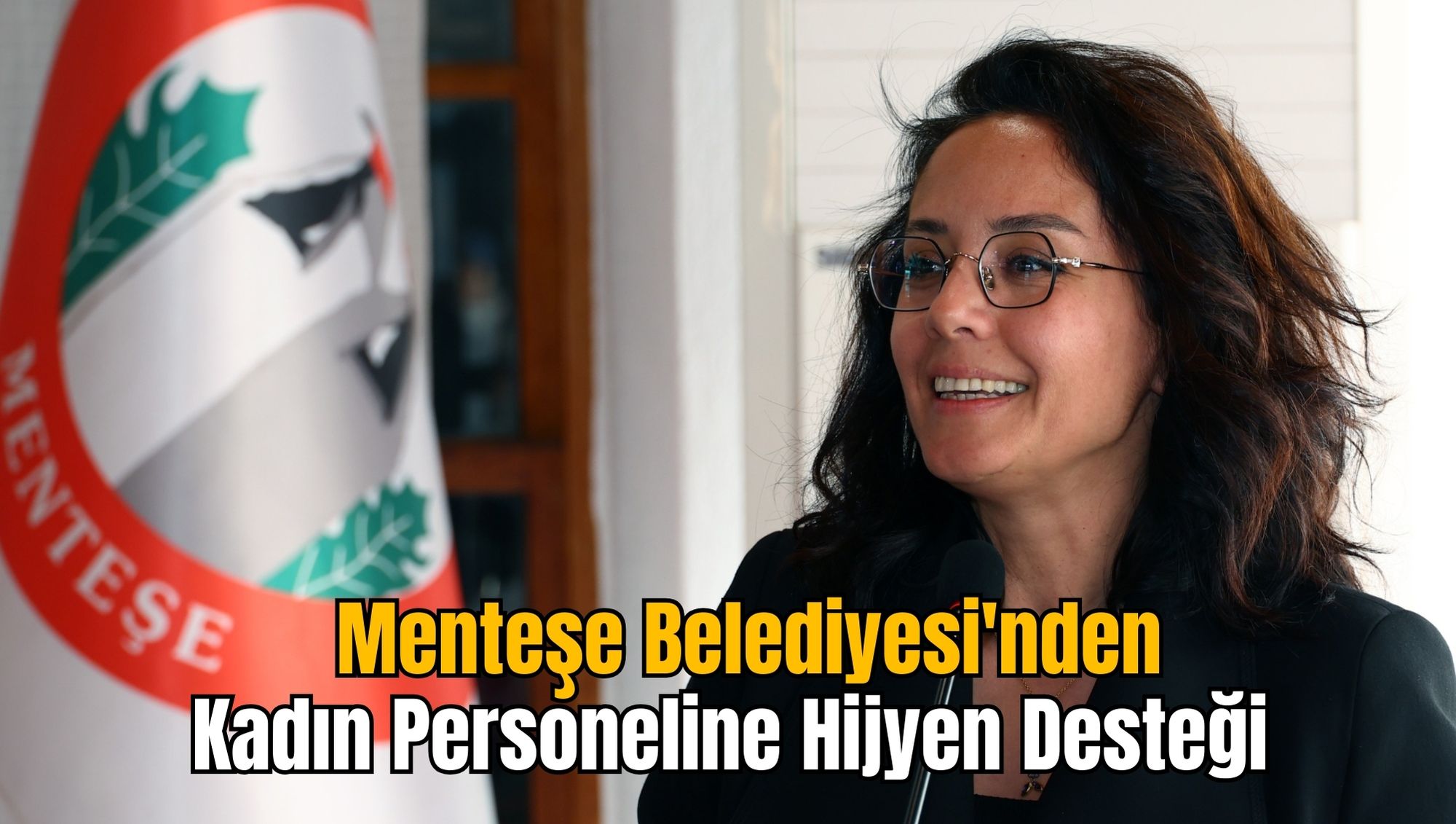 Menteşe Belediyesi'nden Kadın Personeline Hijyen Desteği