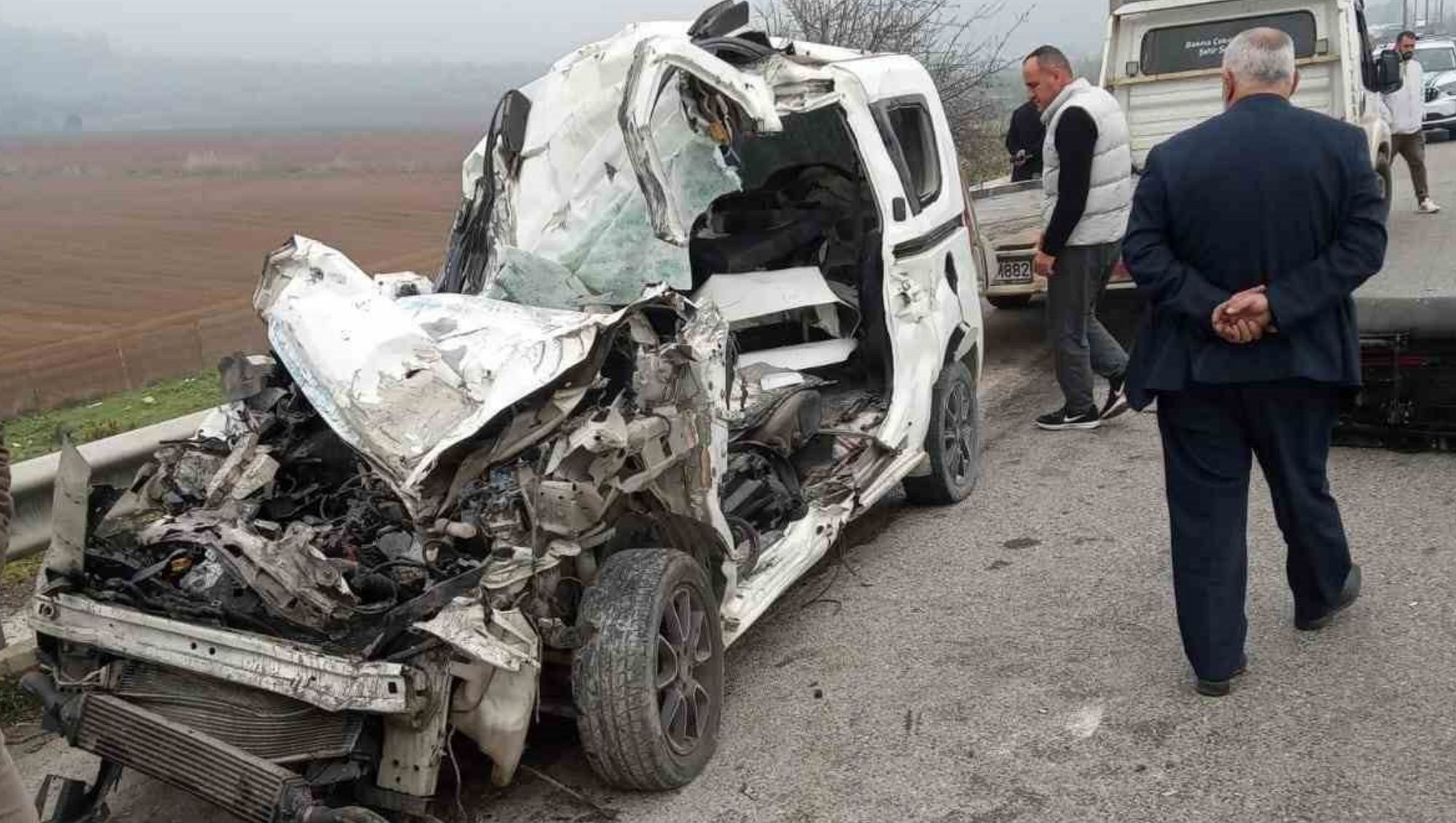 Feci Kazada Sürücü Hayatını Kaybetti