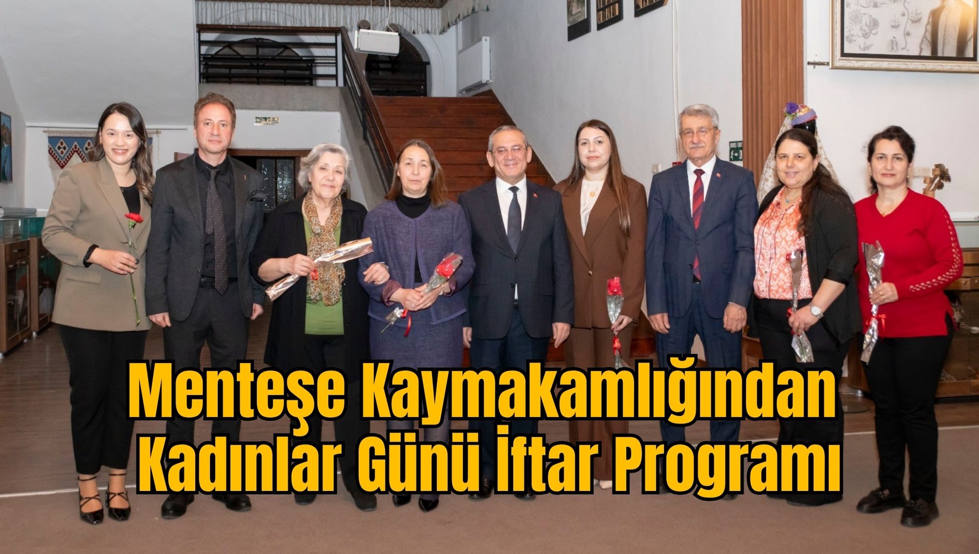 Menteşe Kaymakamlığından Kadınlar Günü İftar Programı