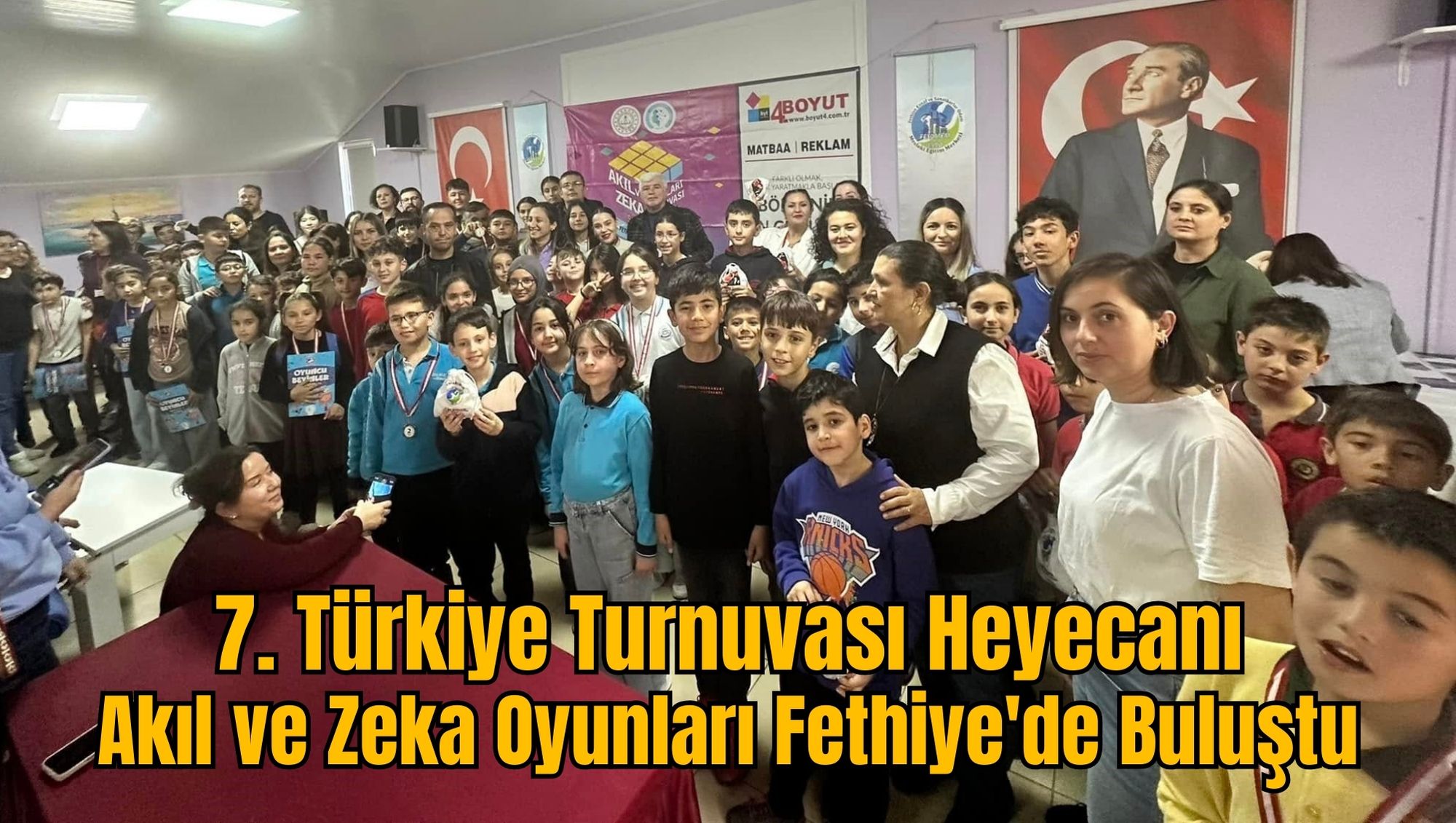 7. Türkiye Turnuvası Heyecanı: Akıl ve Zeka Oyunları Fethiye'de Buluştu