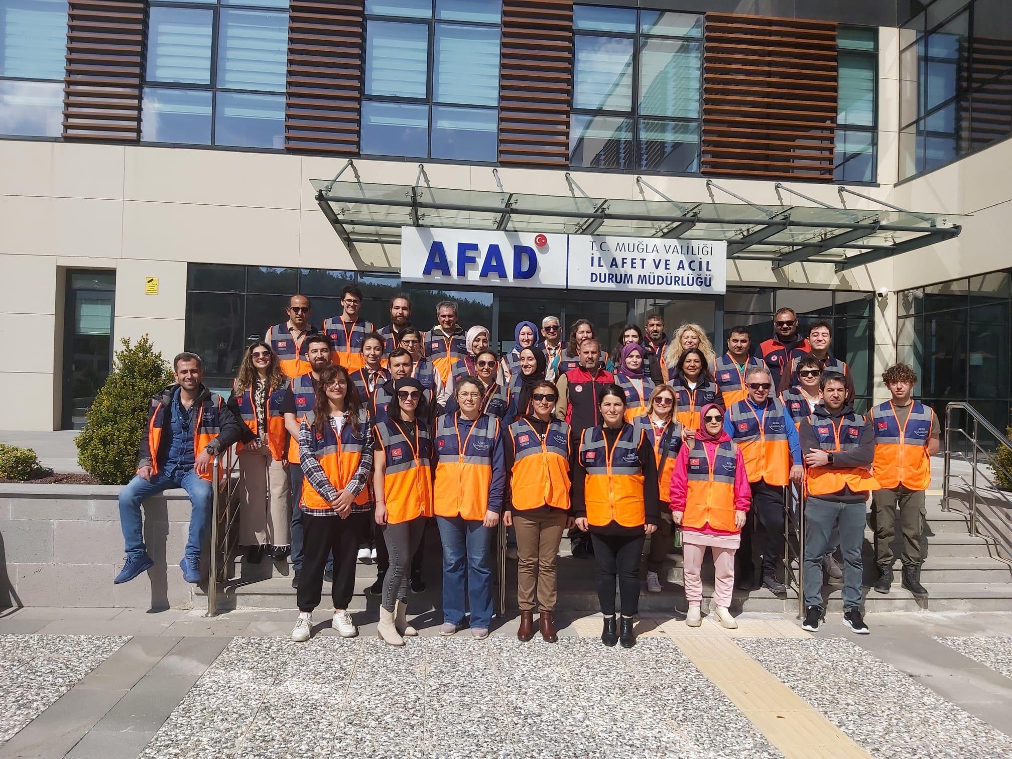 AFAD Muğla'dan AFAD Gönüllülerine Eğitim