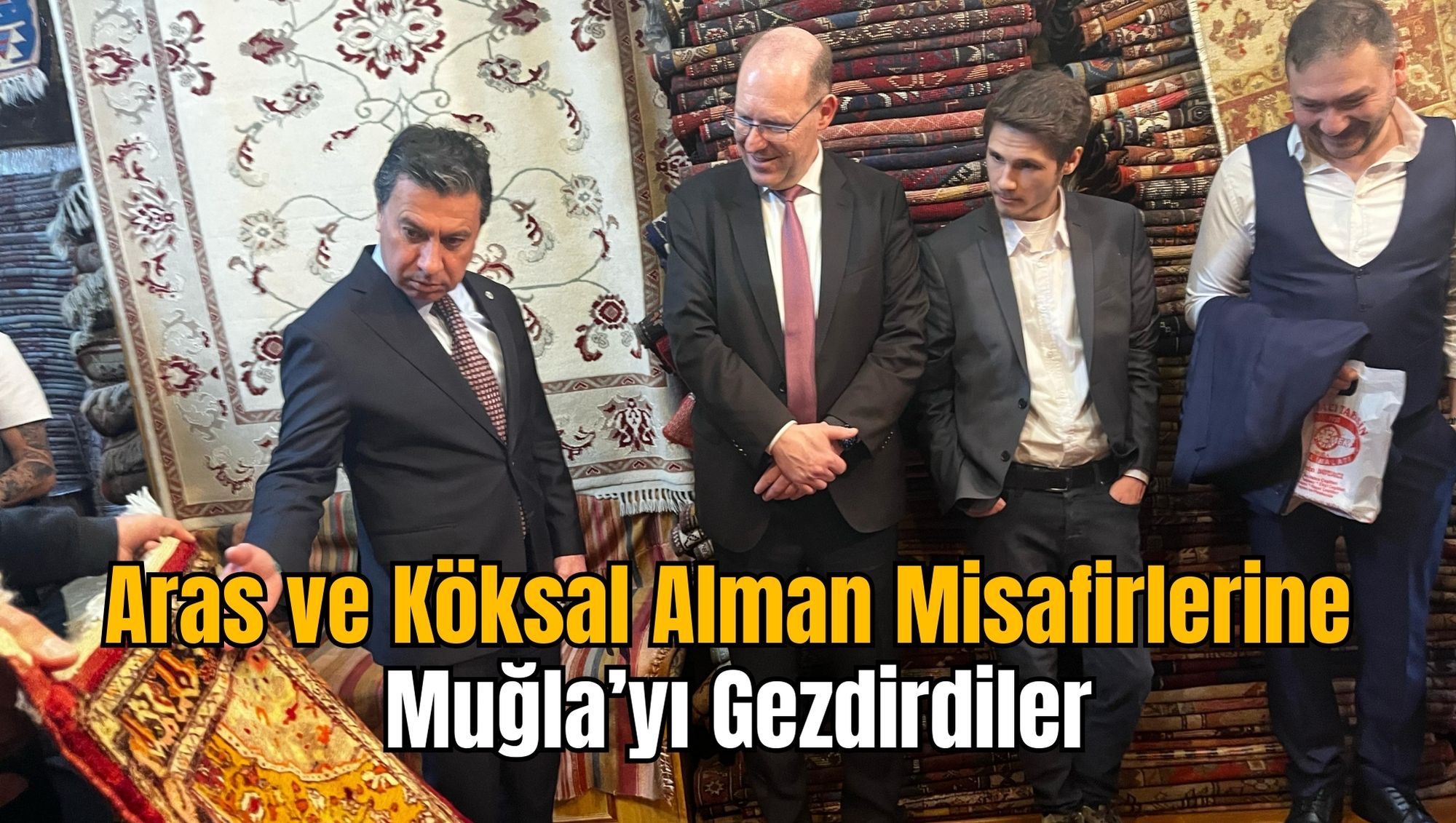 Aras ve Köksal Alman Misafirlerine Muğla’yı Gezdirdiler