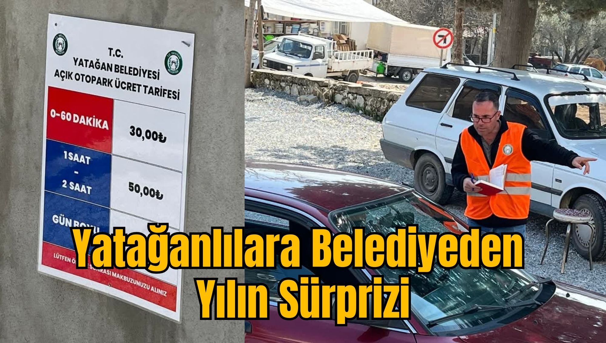 Yatağanlılara Belediyeden Yılın Sürprizi
