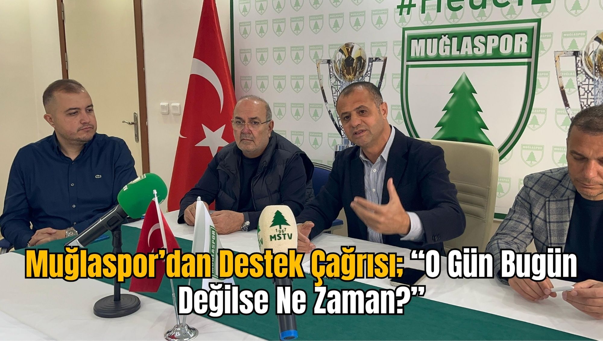 Muğlaspor’dan Destek Çağrısı; “O Gün Bugün Değilse Ne Zaman?”