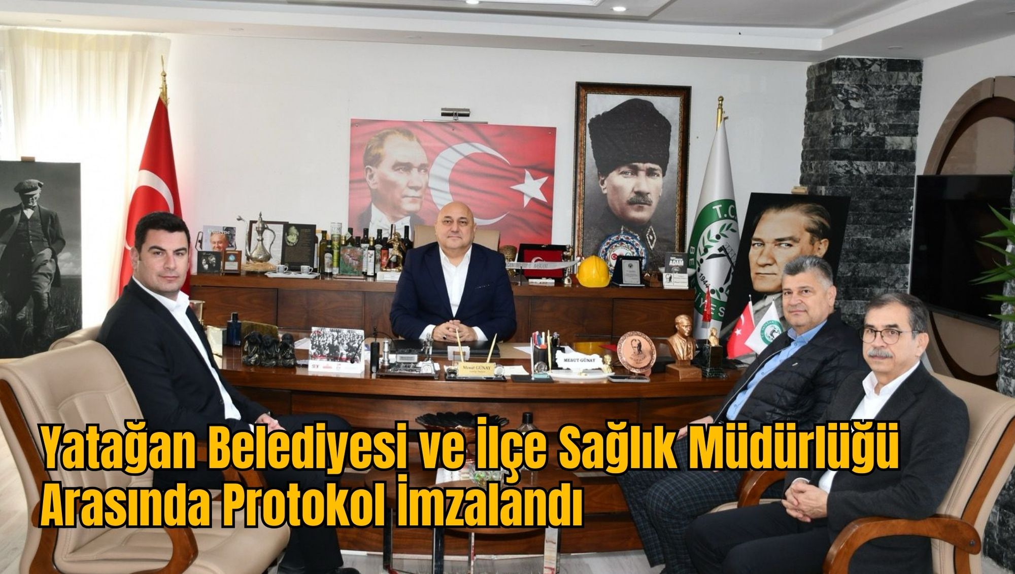 Yatağan Belediyesi ve İlçe Sağlık Müdürlüğü Arasında Protokol İmzalandı