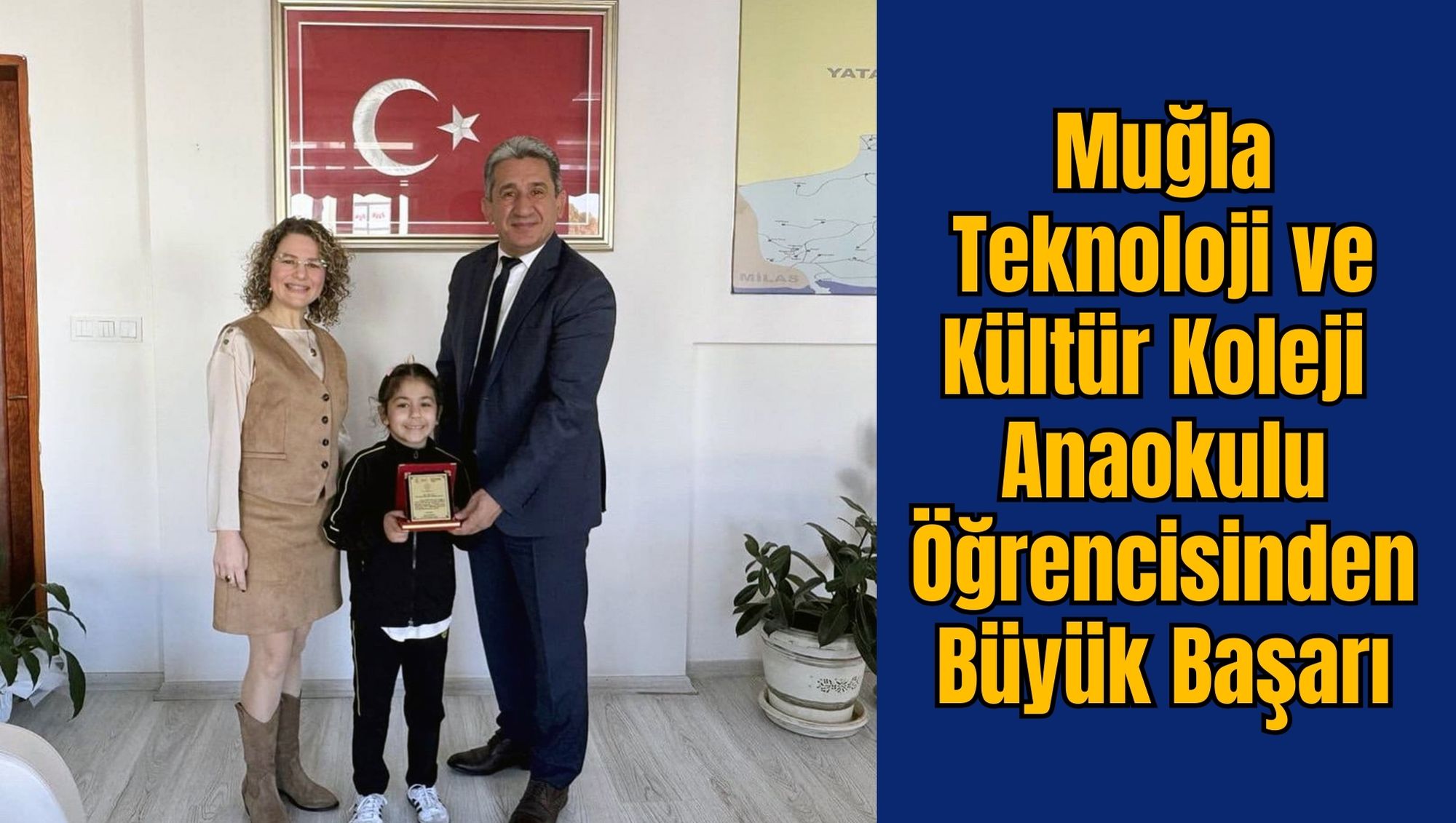 Muğla Teknoloji ve Kültür Koleji Anaokulu Öğrencisinden Büyük Başarı