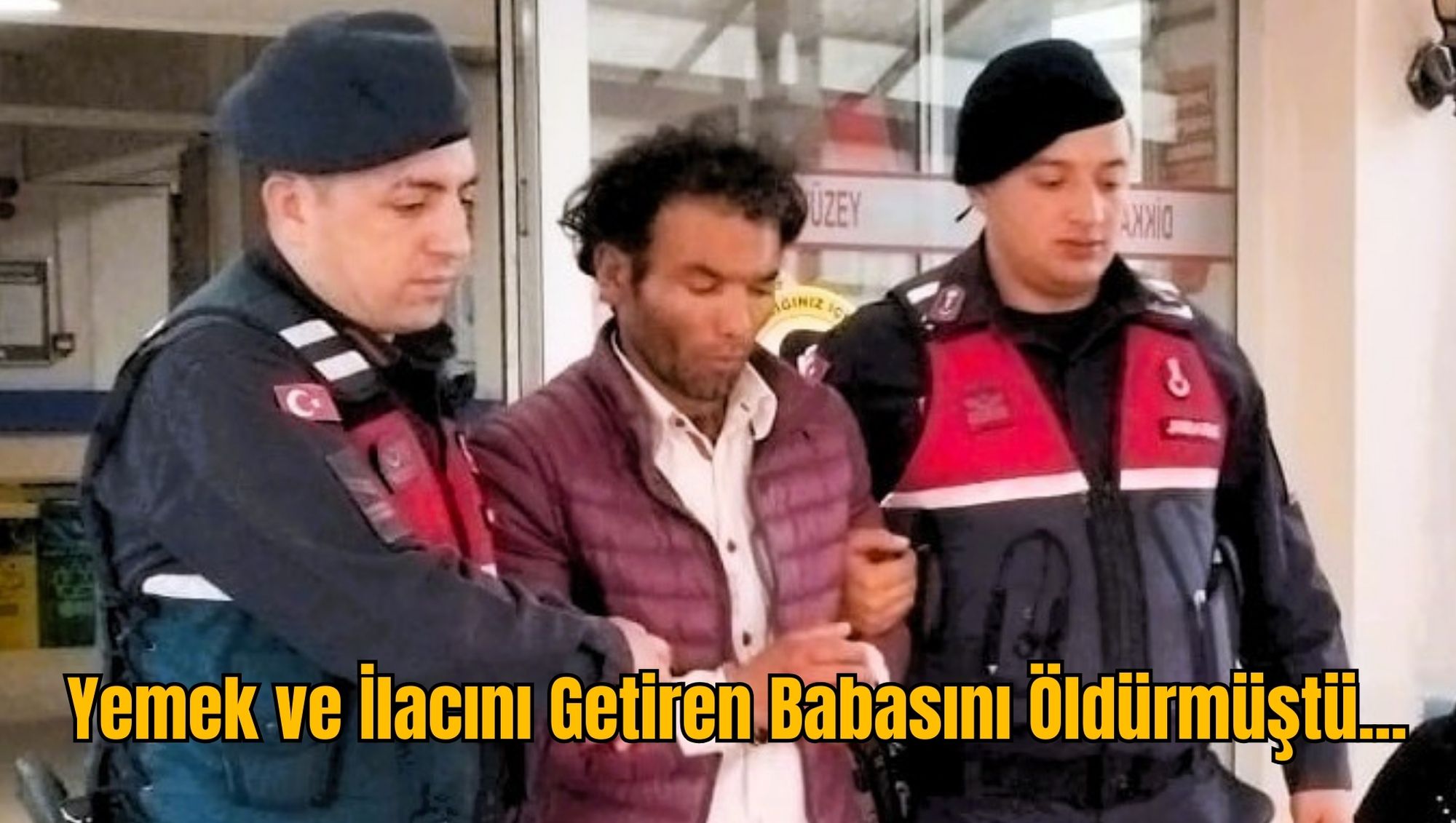Yemek ve İlacını Getiren Babasını Öldürmüştü...