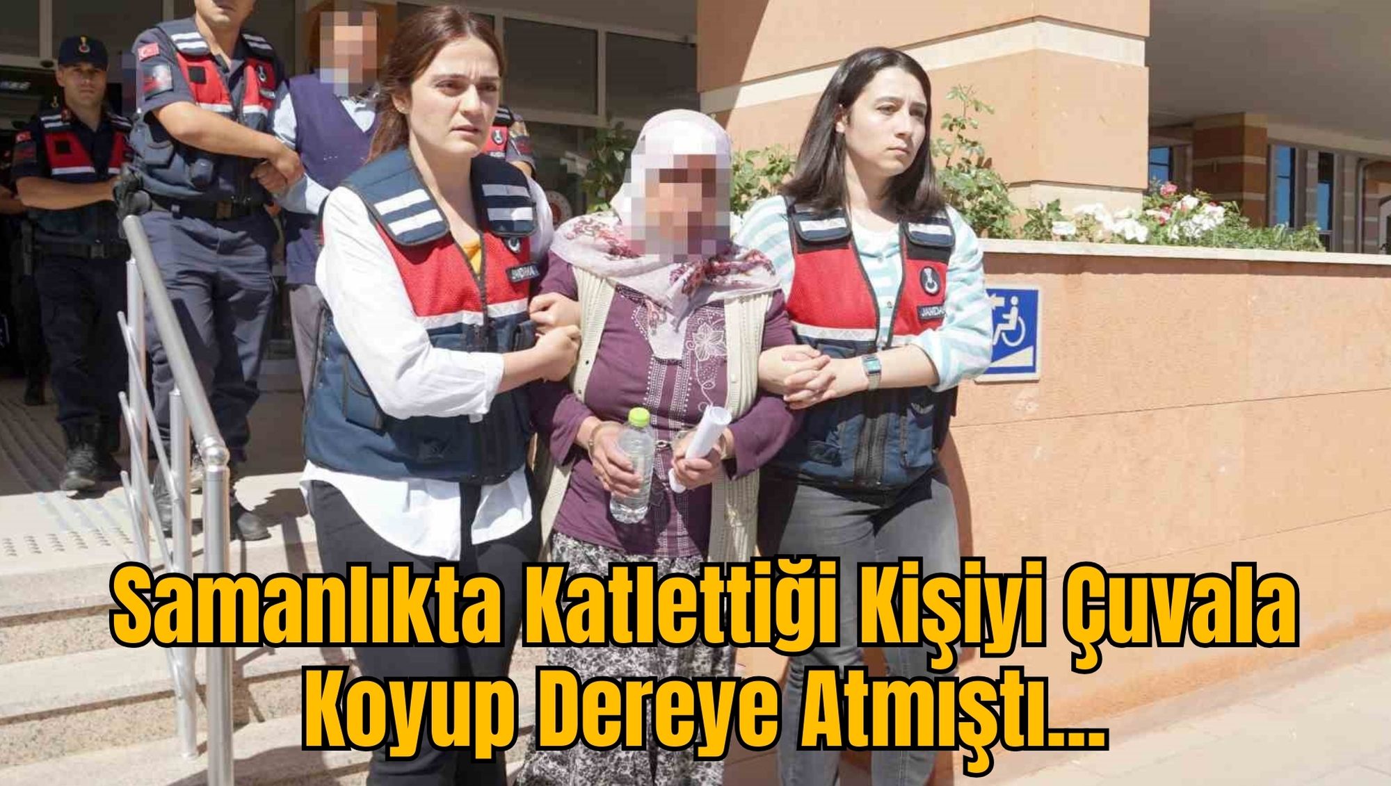 Samanlıkta Katlettiği Kişiyi Çuvala Koyup Dereye Atmıştı...