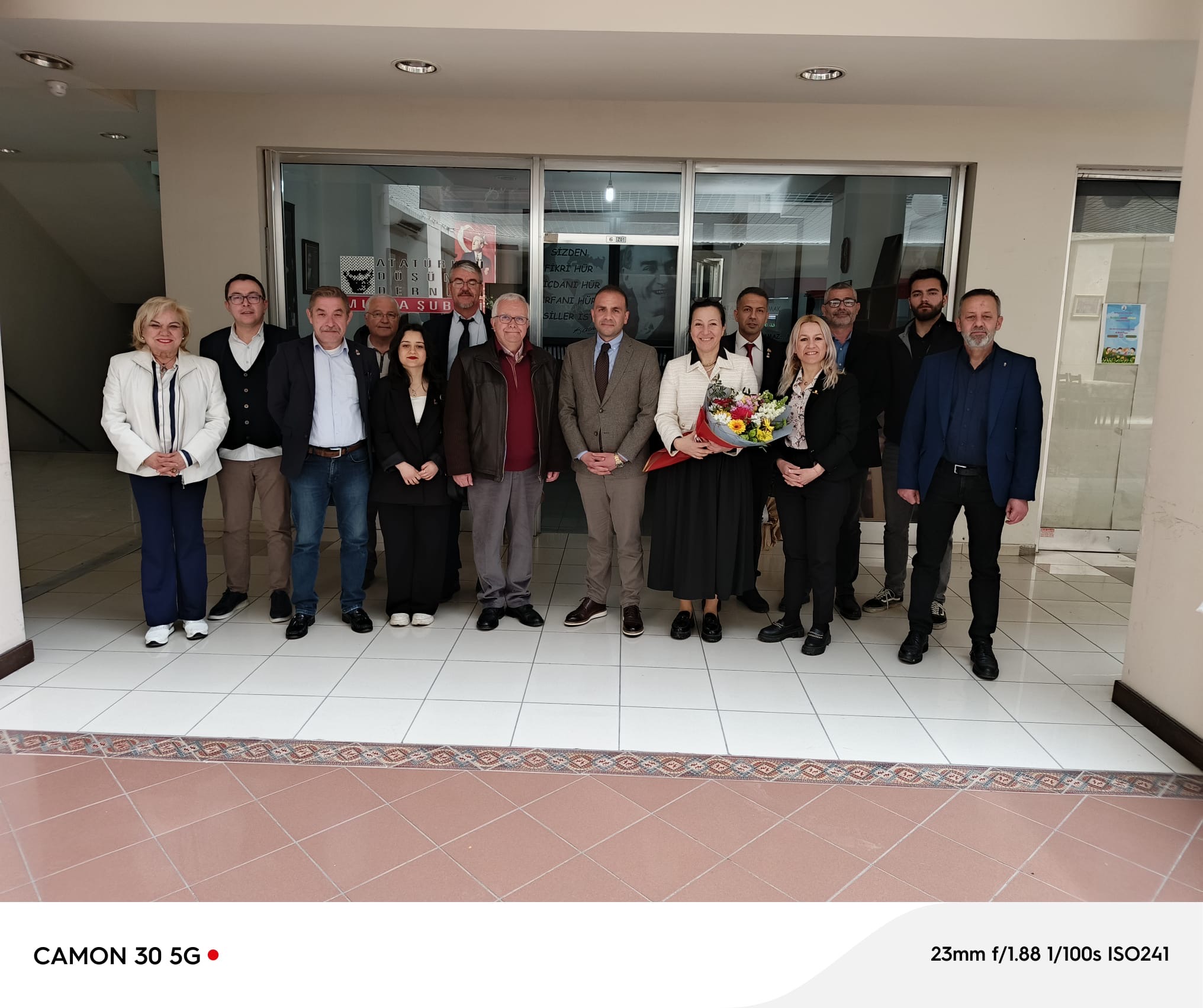 Zafer Partisinden Atatürkçü Düşünce Derneği'ne Ziyaret