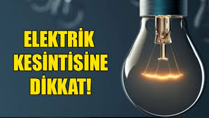 Dikkat: Yarın Muğla Menteşe'de  Elektrik Yok