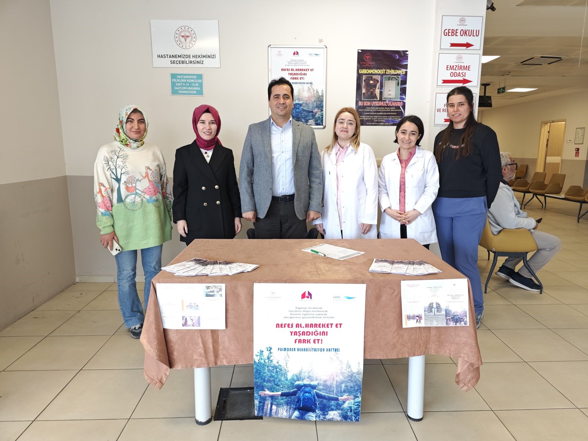 Menteşe Devlet Hastanesi, Pulmoner Rehabilitasyonun Önemini Anlatan Etkinlik Düzenledi