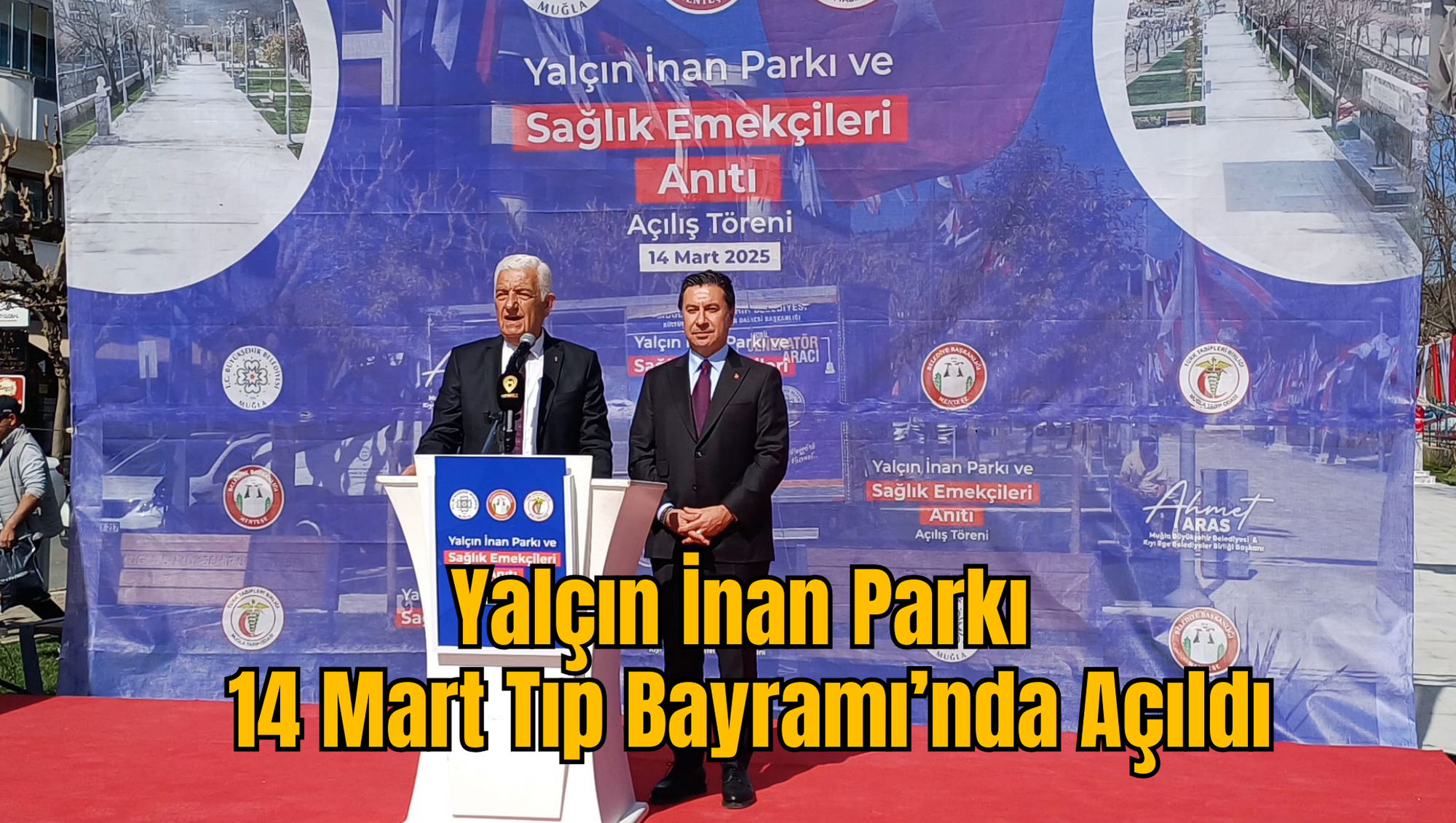 Yalçın İnan Parkı, 14 Mart Tıp Bayramı’nda Açıldı