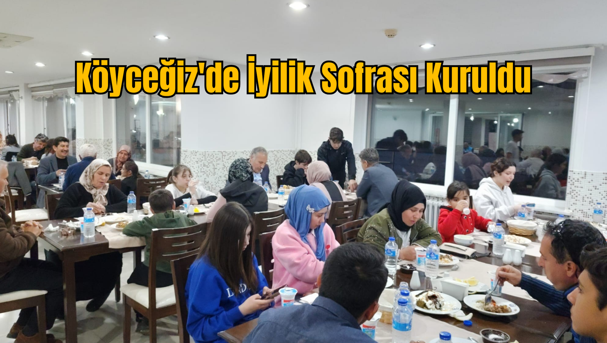 Köyceğiz'de İyilik Sofrası Kuruldu