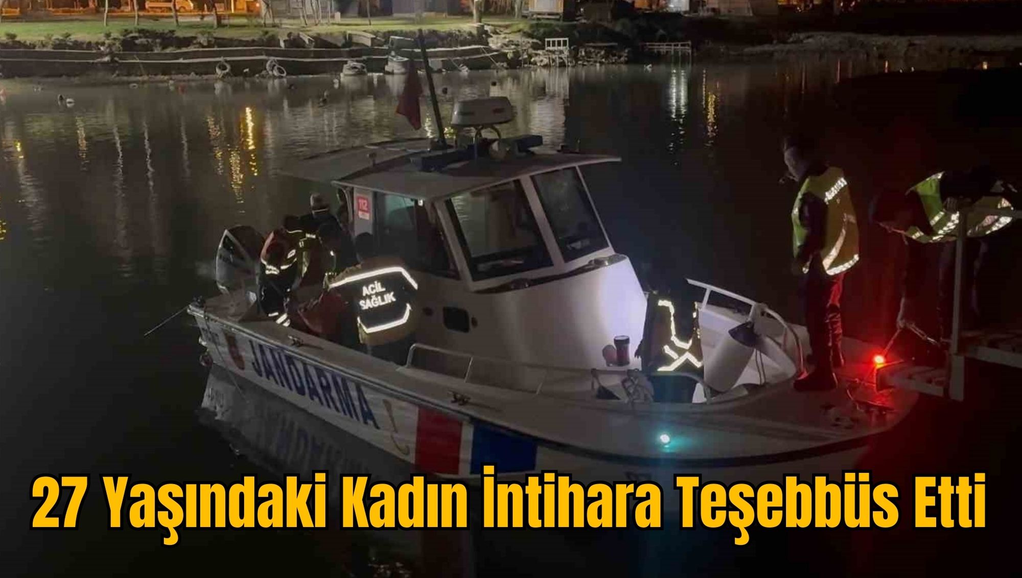 27 Yaşındaki Kadın İntihara Teşebbüs Etti