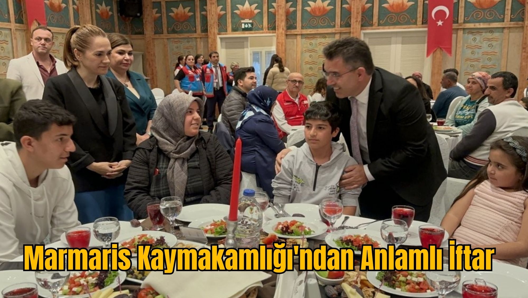 Marmaris Kaymakamlığı'ndan Anlamlı İftar