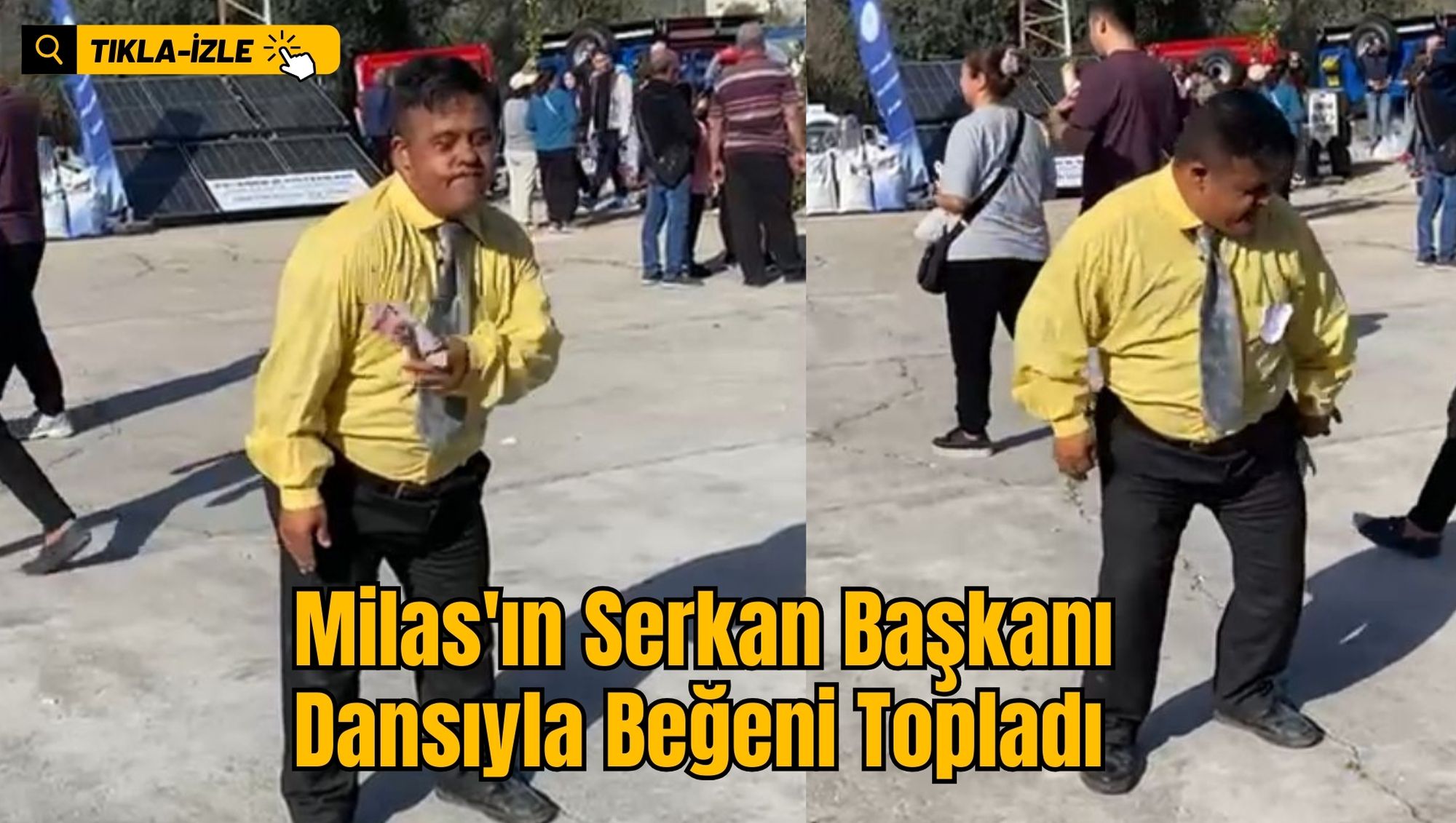 Milas'ın Serkan Başkanı Dansıyla Beğeni Topladı
