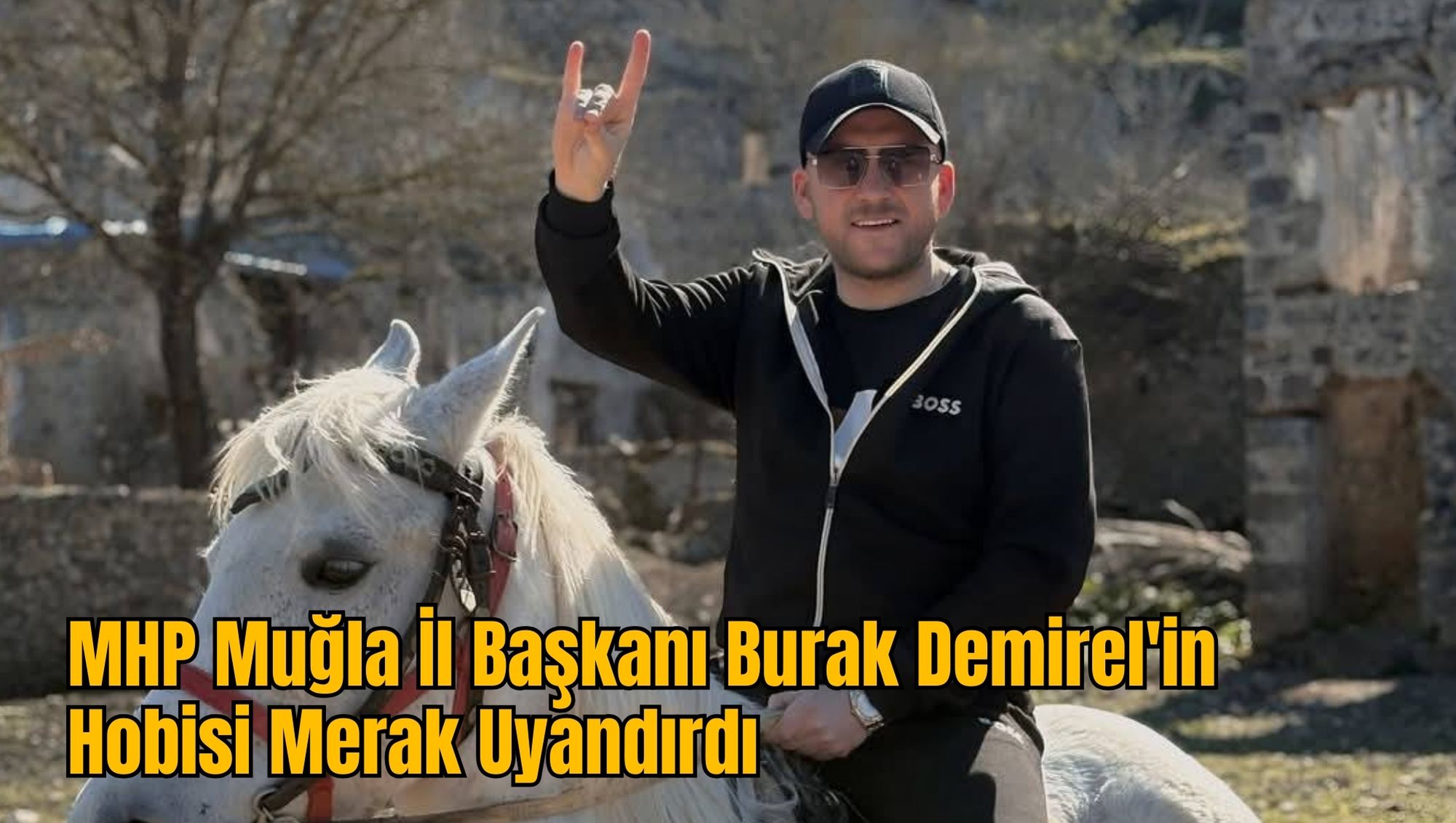 MHP Muğla İl Başkanı Burak Demirel'in Hobisi Merak Uyandırdı