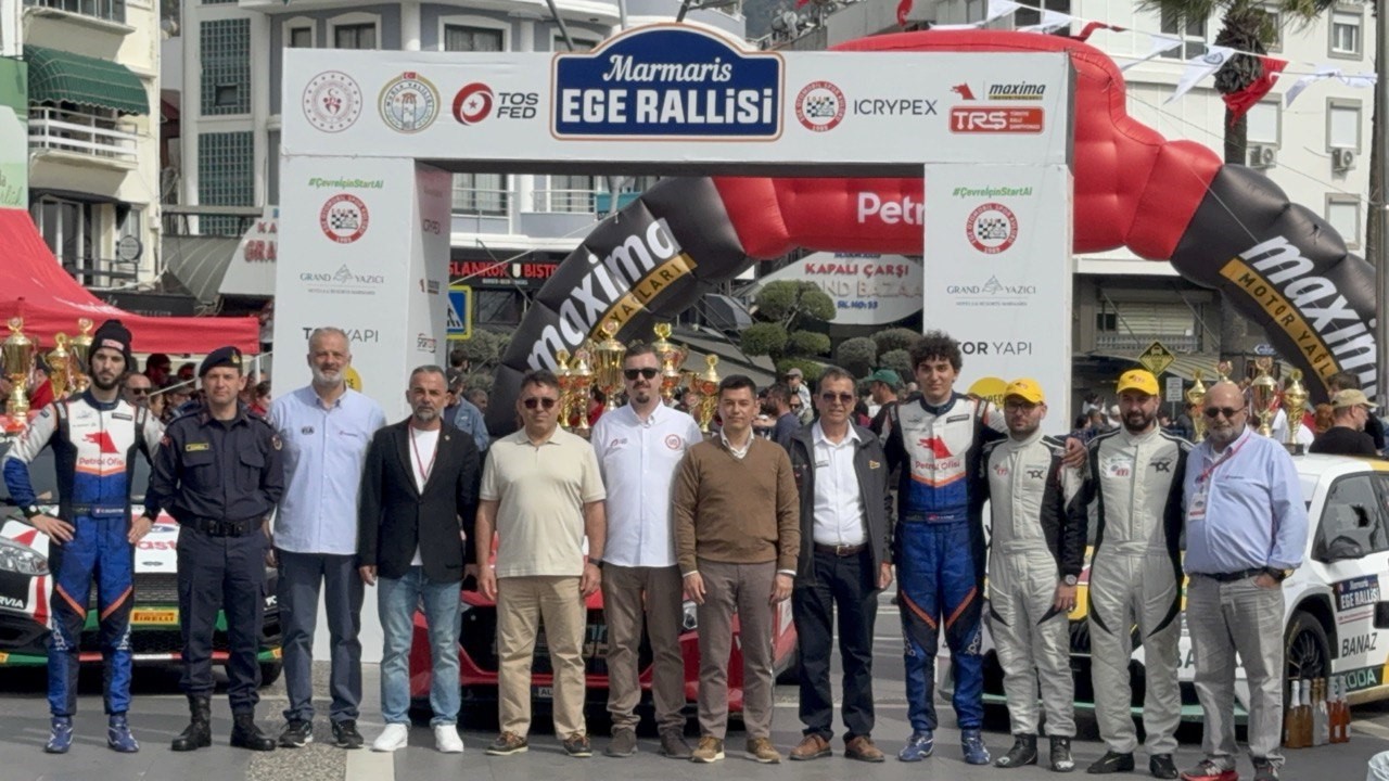 Marmaris Ege Rallisi Sonuçlandı, Kazananlar Kupalarını Kaldırdı