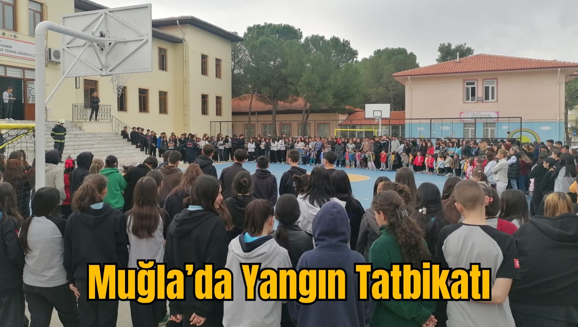 Muğla’da Yangın Tatbikatı