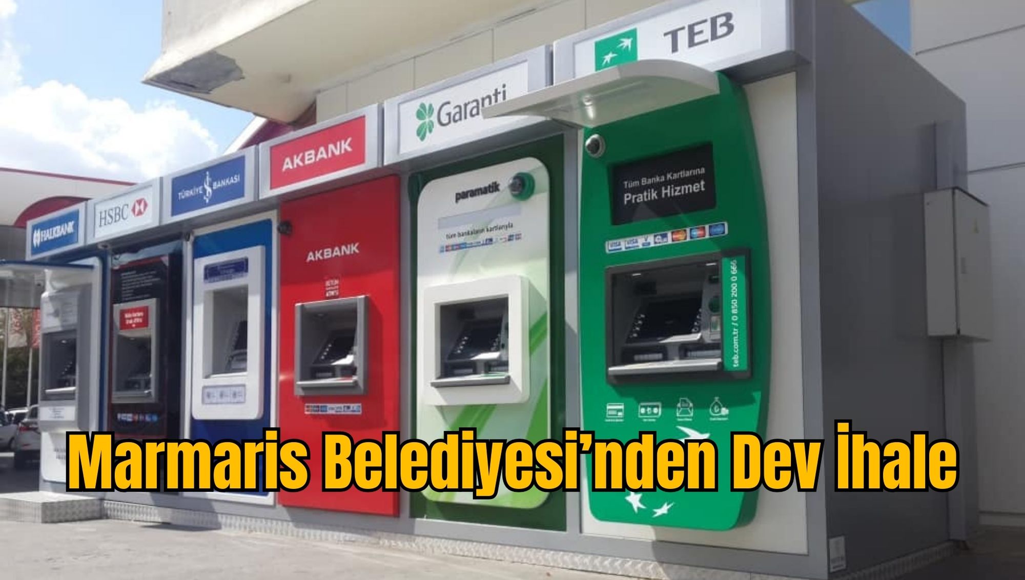 Marmaris Belediyesi’nden Dev İhale