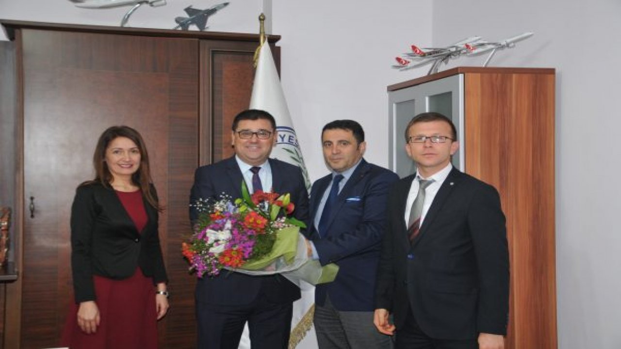 Vergi Dairesinden Başkana Ziyaret