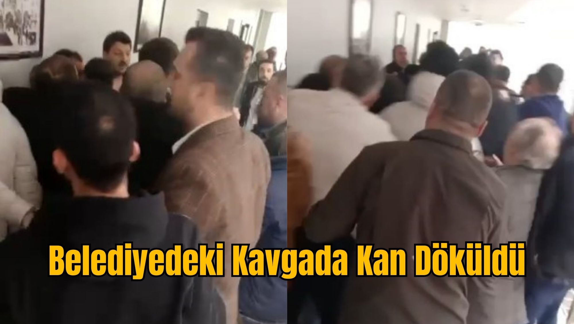 Belediyedeki Kavgada Kan Döküldü